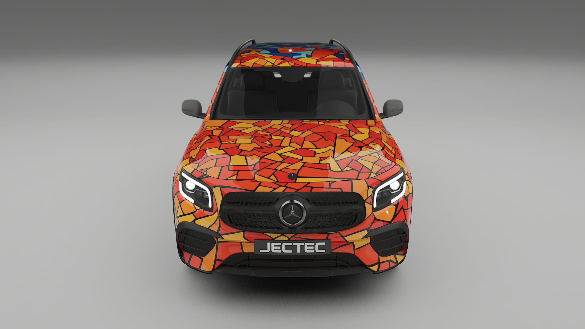 Mercedes AMG GLB BARCELONA – Kit Wrap PPF Personalizzato in Pellicola Poliuretanica Stampabile