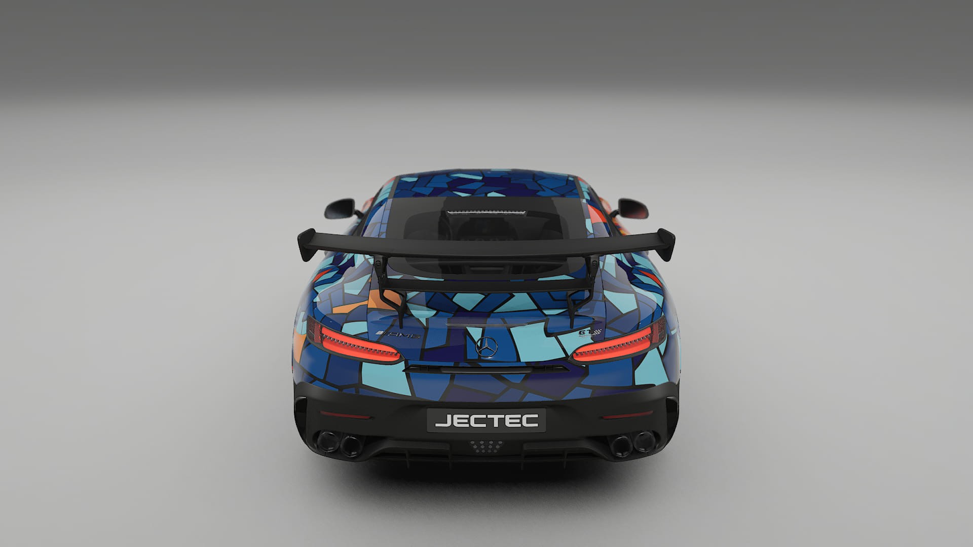 Mercedes AMG GT Black Series C192 Coupe BARCELONA – Kit Wrap PPF Personalizzato in Pellicola Poliuretanica Stampabile