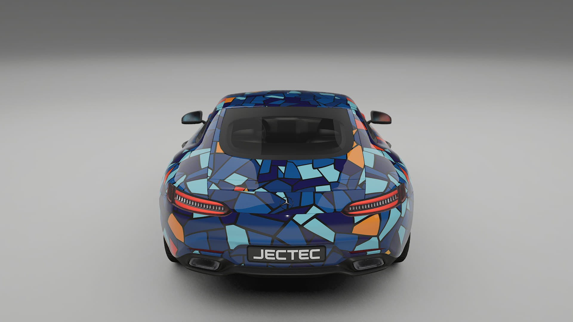 Mercedes AMG GT C190 Coupe BARCELONA – Kit Wrap PPF Personalizzato in Pellicola Poliuretanica Stampabile