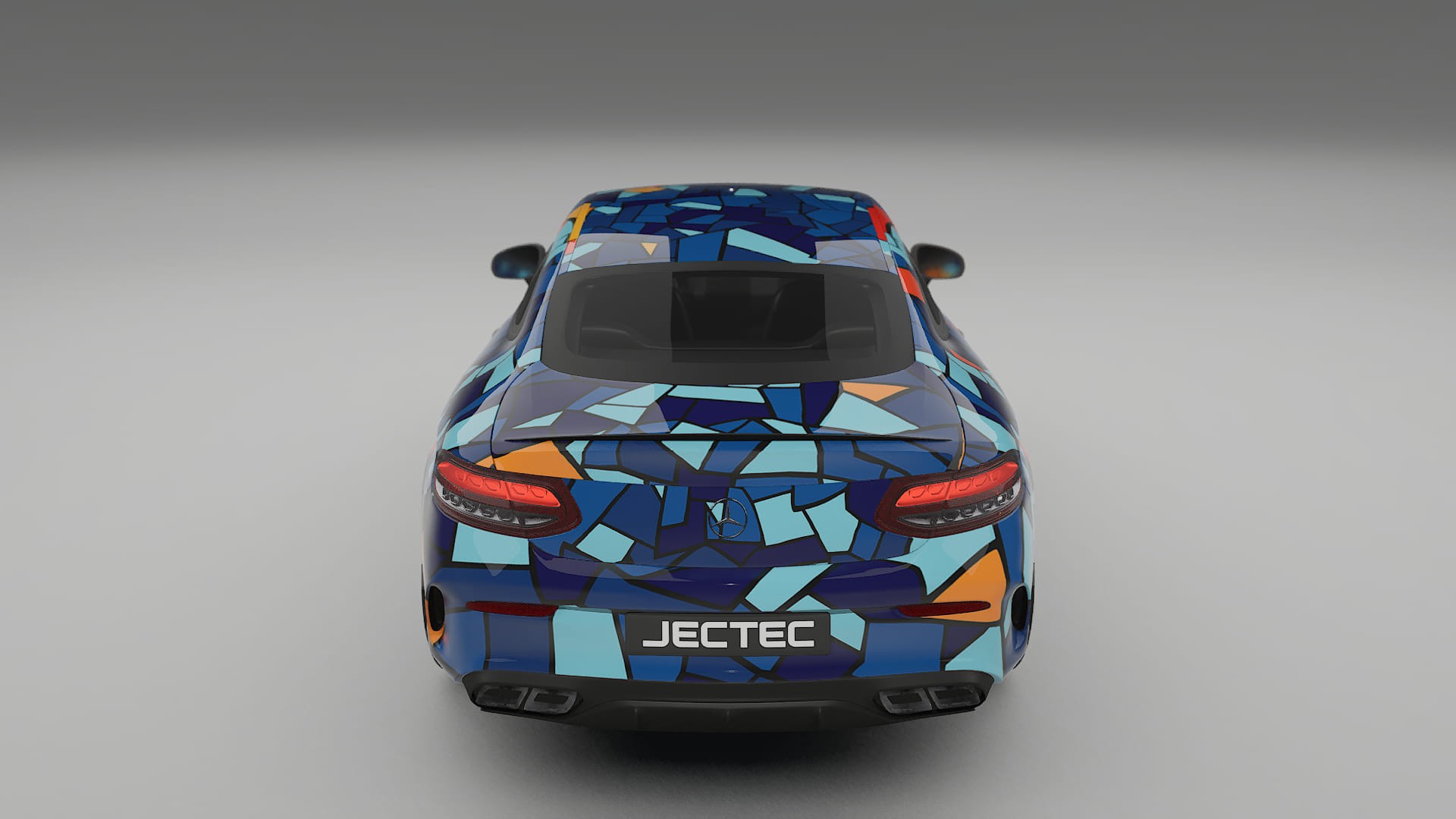 Mercedes C63 AMG W205 Coupe BARCELONA – Kit Wrap PPF Personalizzato in Pellicola Poliuretanica Stampabile