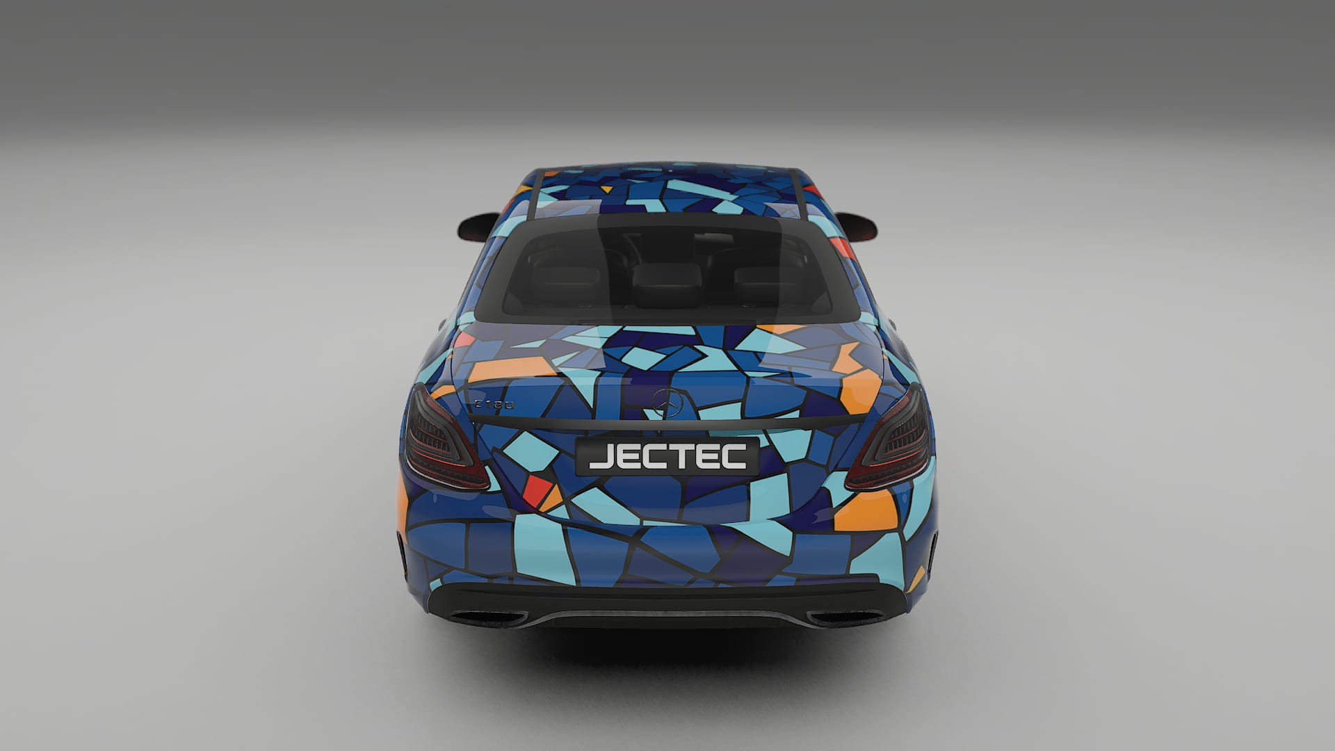 Mercedes C-class W205 AMG sedan BARCELONA – Kit Wrap PPF Personalizzato in Pellicola Poliuretanica Stampabile