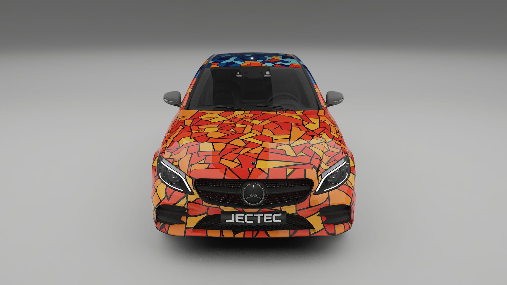 Mercedes C-class W205 AMG sedan BARCELONA – Kit Wrap PPF Personalizzato in Pellicola Poliuretanica Stampabile