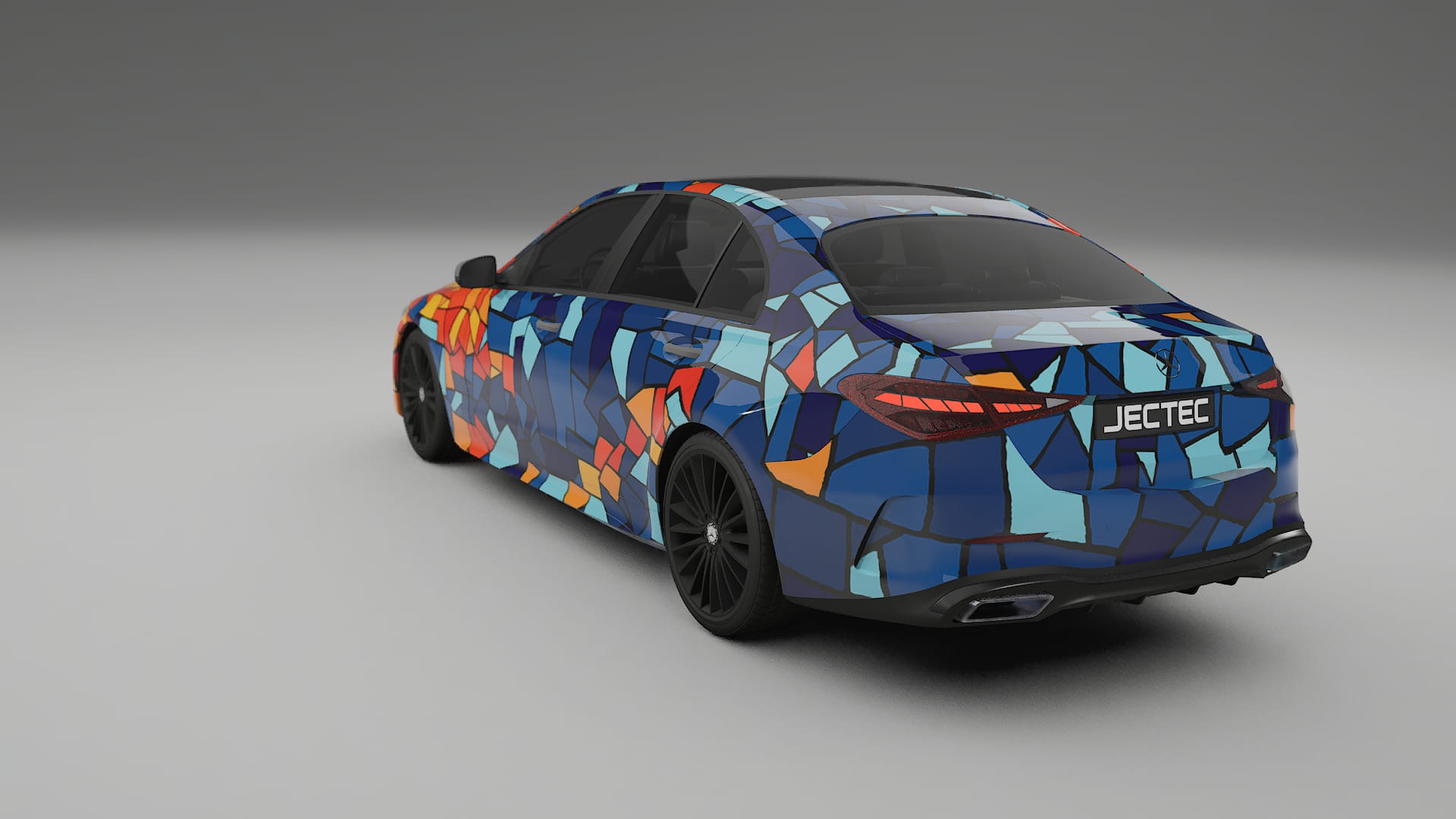 Mercedes C-class W206 BARCELONA – Kit Wrap PPF Personalizzato in Pellicola Poliuretanica Stampabile