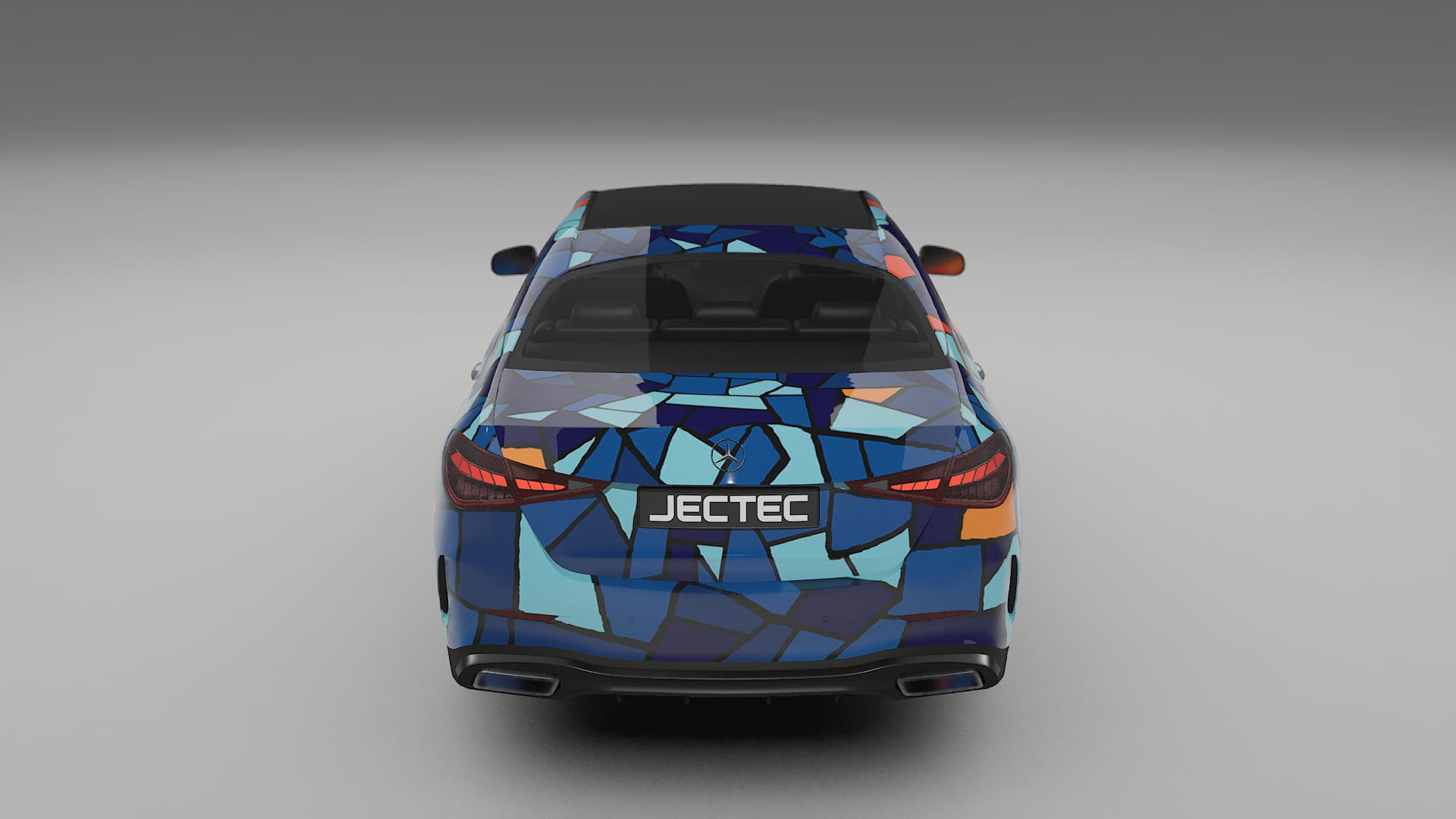 Mercedes C-class W206 BARCELONA – Kit Wrap PPF Personalizzato in Pellicola Poliuretanica Stampabile