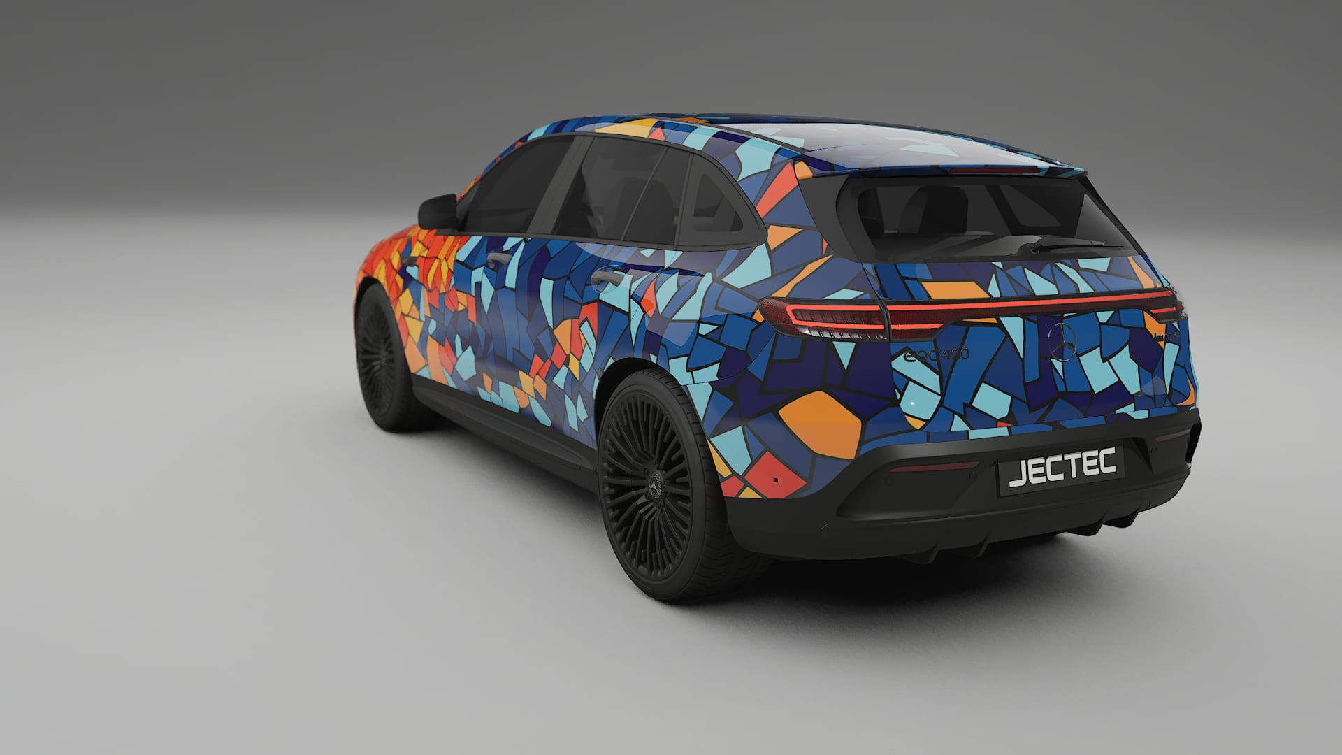 Mercedes EQC AMG BARCELONA – Kit Wrap PPF Personalizzato in Pellicola Poliuretanica Stampabile