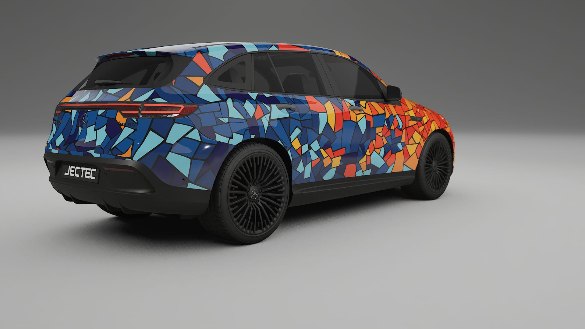 Mercedes EQC AMG BARCELONA – Kit Wrap PPF Personalizzato in Pellicola Poliuretanica Stampabile