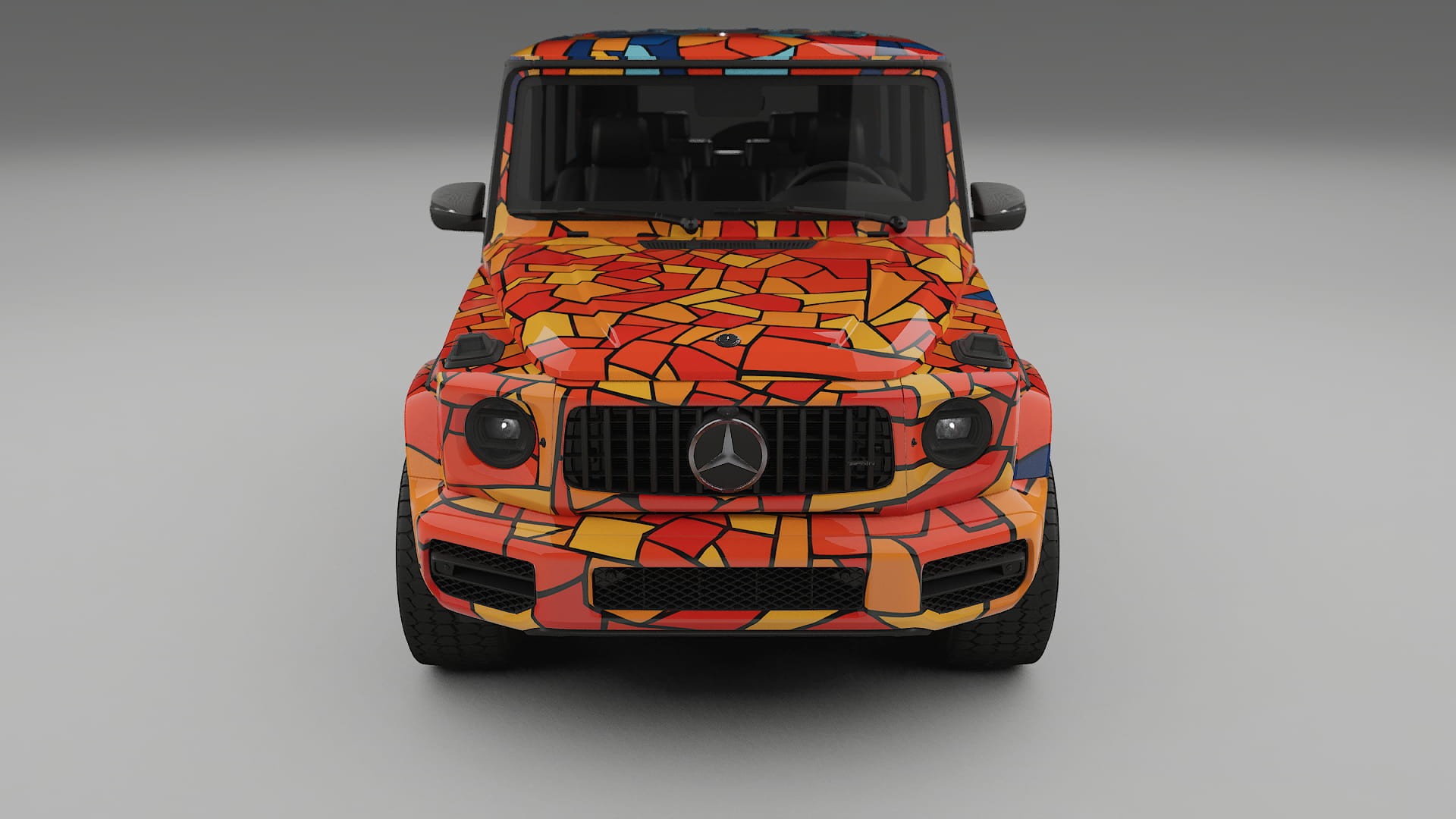 Mercedes G63 AMG W463A BARCELONA – Kit Wrap PPF Personalizzato in Pellicola Poliuretanica Stampabile