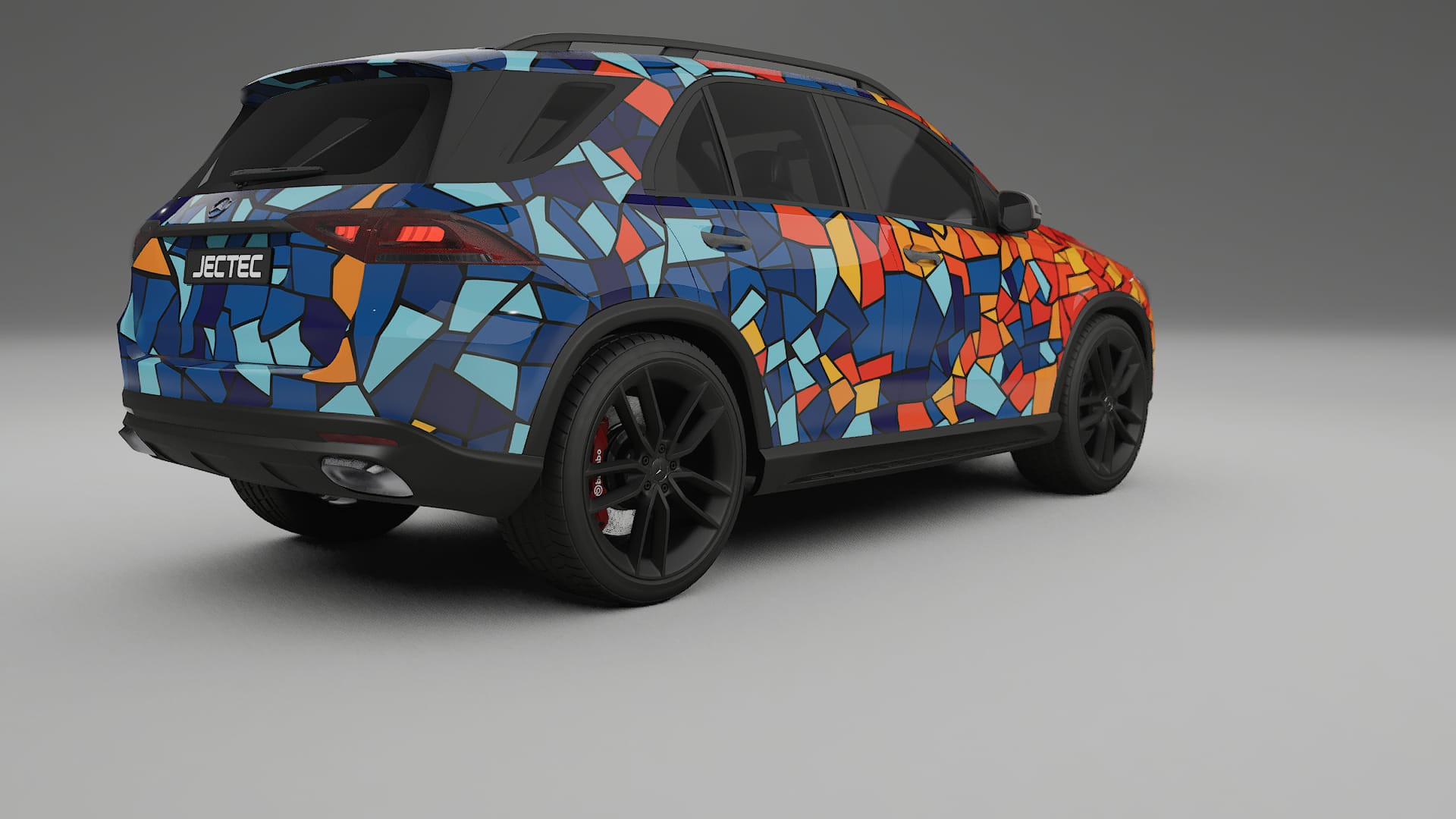 Mercedes GLE W167 BARCELONA – Kit Wrap PPF Personalizzato in Pellicola Poliuretanica Stampabile