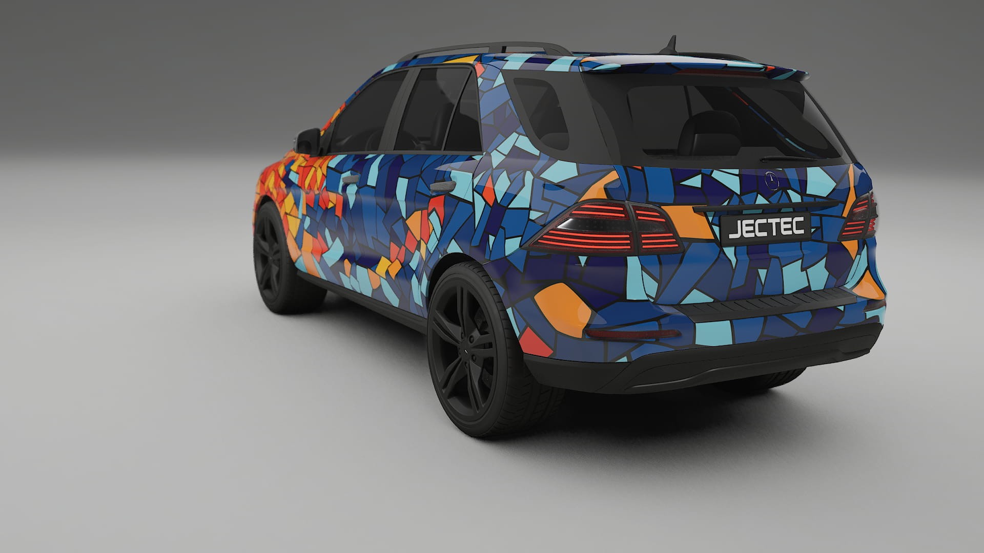 Mercedes M-class W166 BARCELONA – Kit Wrap PPF Personalizzato in Pellicola Poliuretanica Stampabile