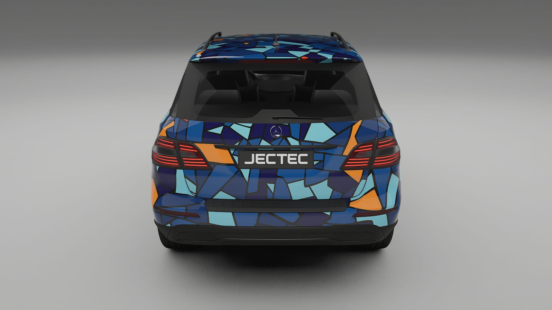 Mercedes M-class W166 BARCELONA – Kit Wrap PPF Personalizzato in Pellicola Poliuretanica Stampabile