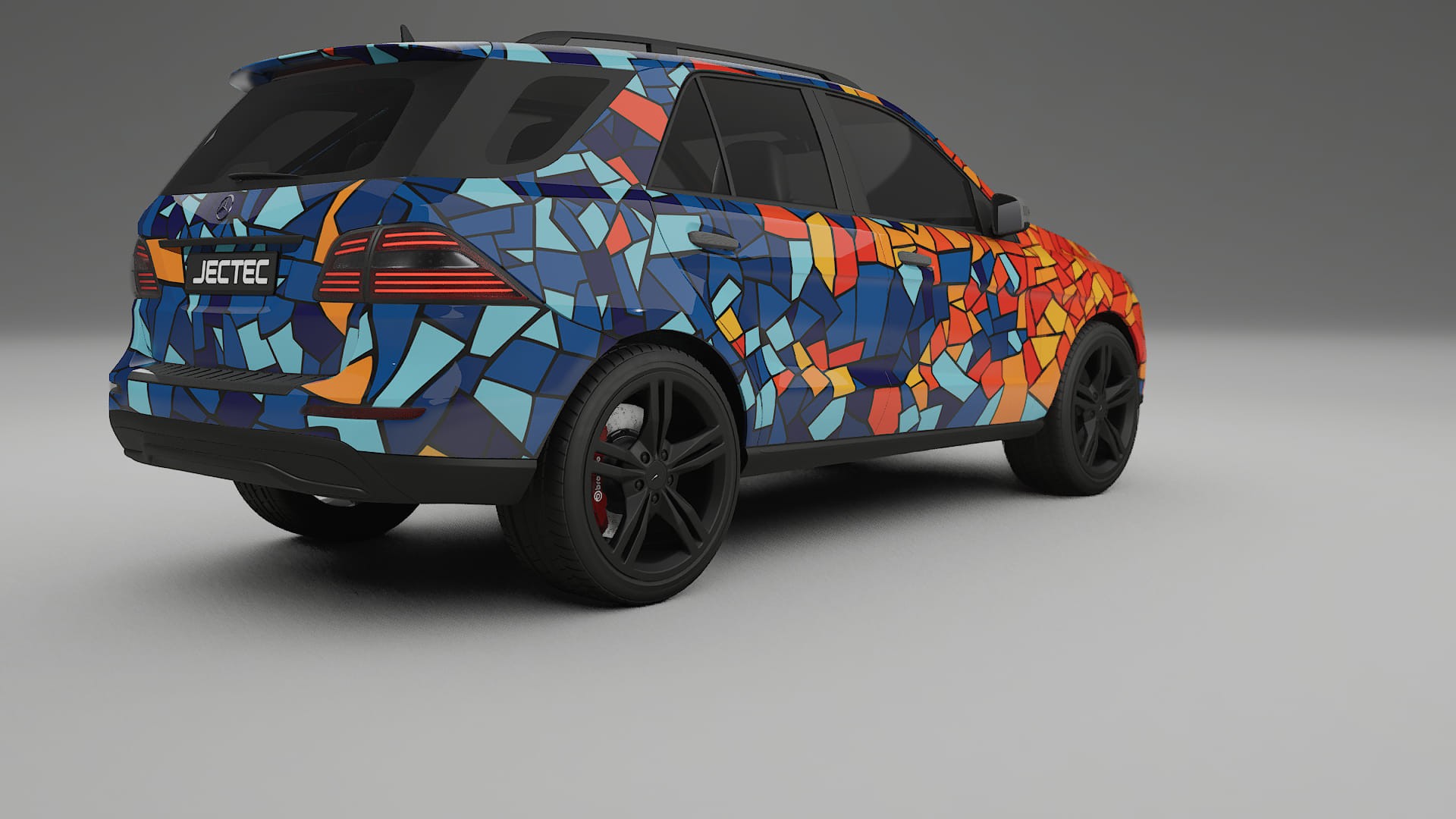 Mercedes M-class W166 BARCELONA – Kit Wrap PPF Personalizzato in Pellicola Poliuretanica Stampabile