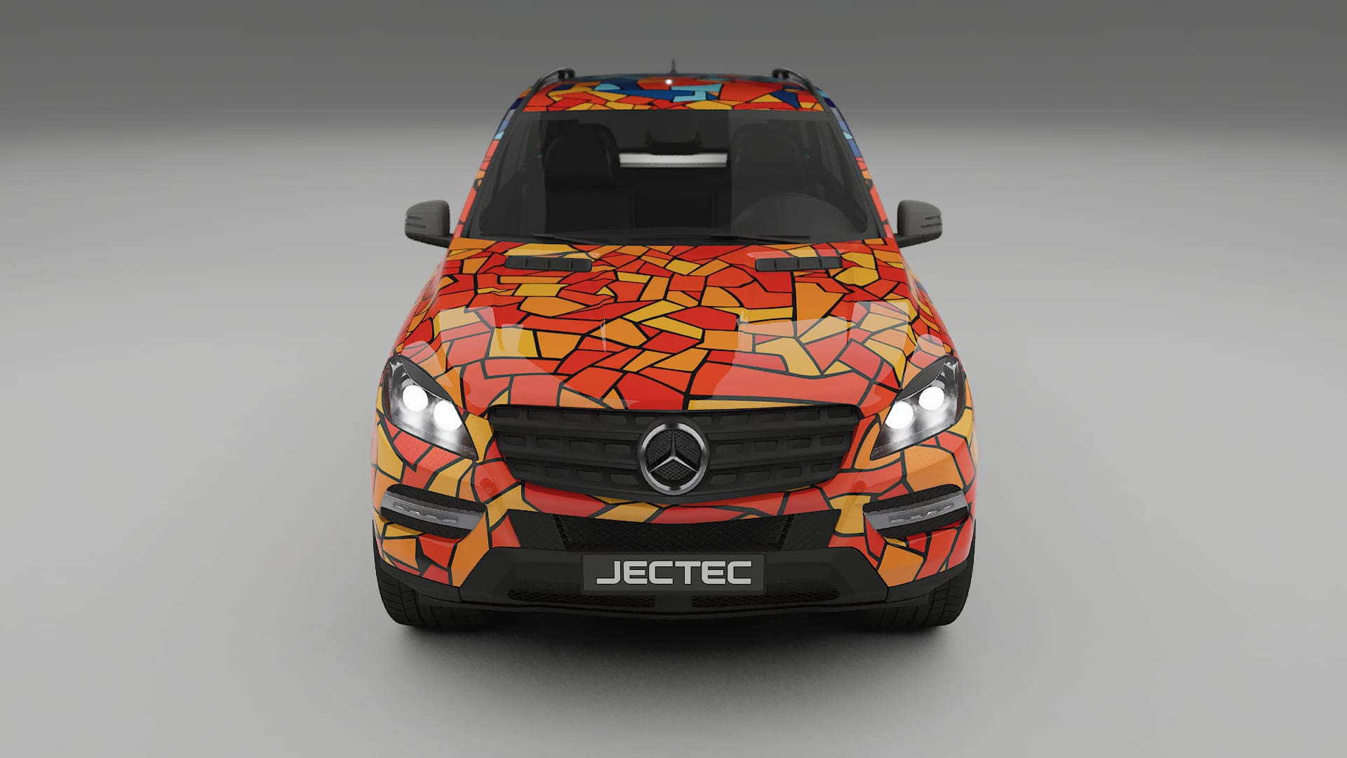 Mercedes M-class W166 BARCELONA – Kit Wrap PPF Personalizzato in Pellicola Poliuretanica Stampabile