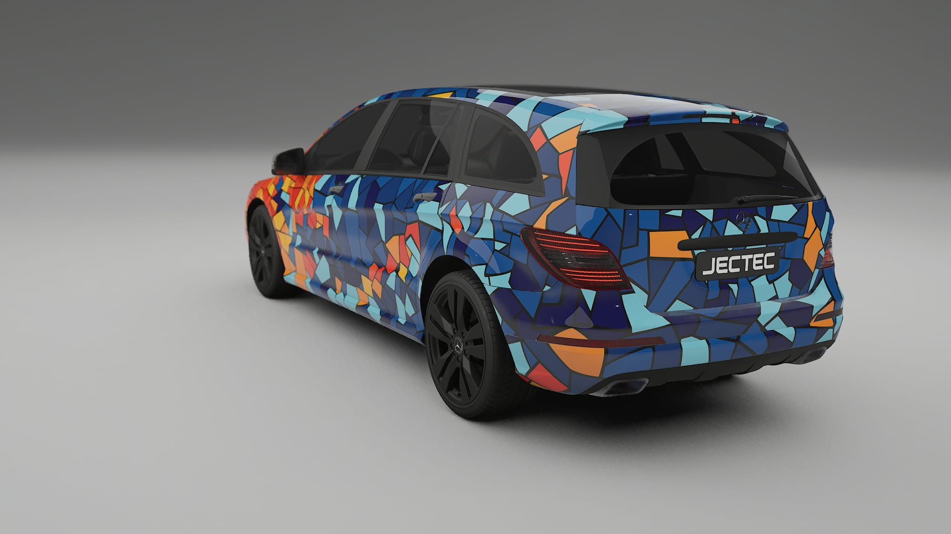 Mercedes R-class W251 facelift LCI BARCELONA – Kit Wrap PPF Personalizzato in Pellicola Poliuretanica Stampabile