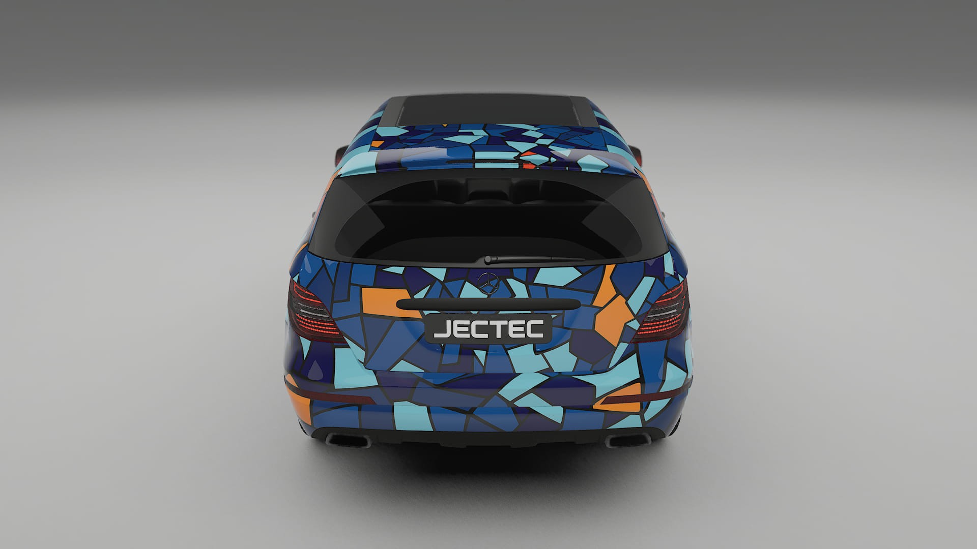 Mercedes R-class W251 facelift LCI BARCELONA – Kit Wrap PPF Personalizzato in Pellicola Poliuretanica Stampabile