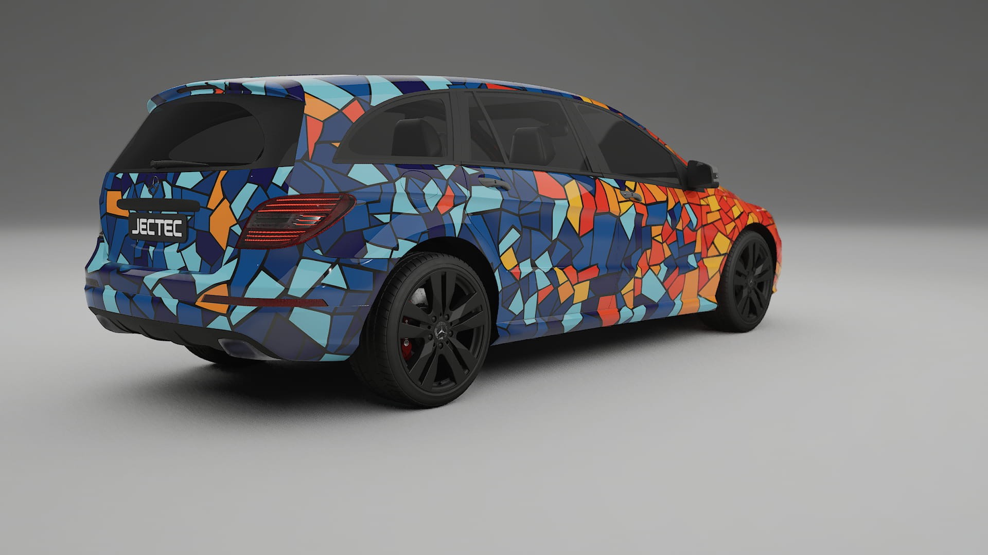 Mercedes R-class W251 facelift LCI BARCELONA – Kit Wrap PPF Personalizzato in Pellicola Poliuretanica Stampabile