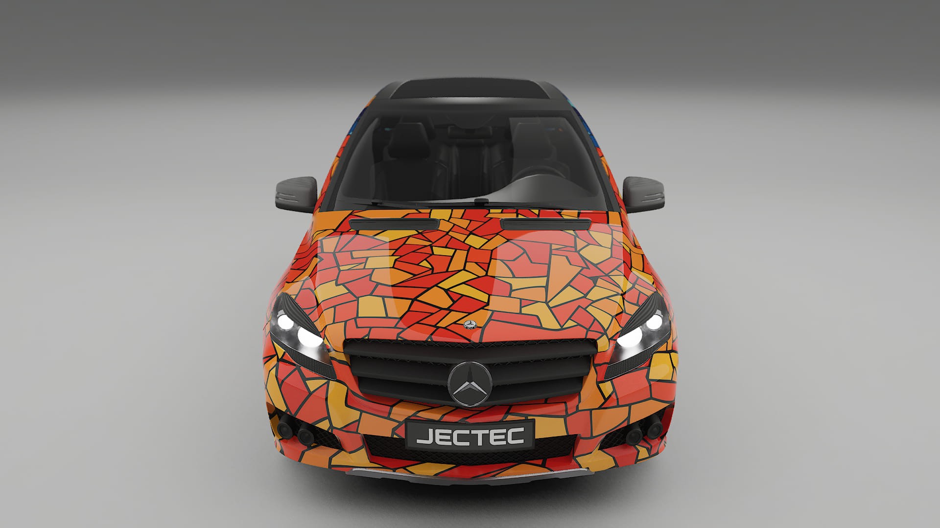 Mercedes R-class W251 facelift LCI BARCELONA – Kit Wrap PPF Personalizzato in Pellicola Poliuretanica Stampabile