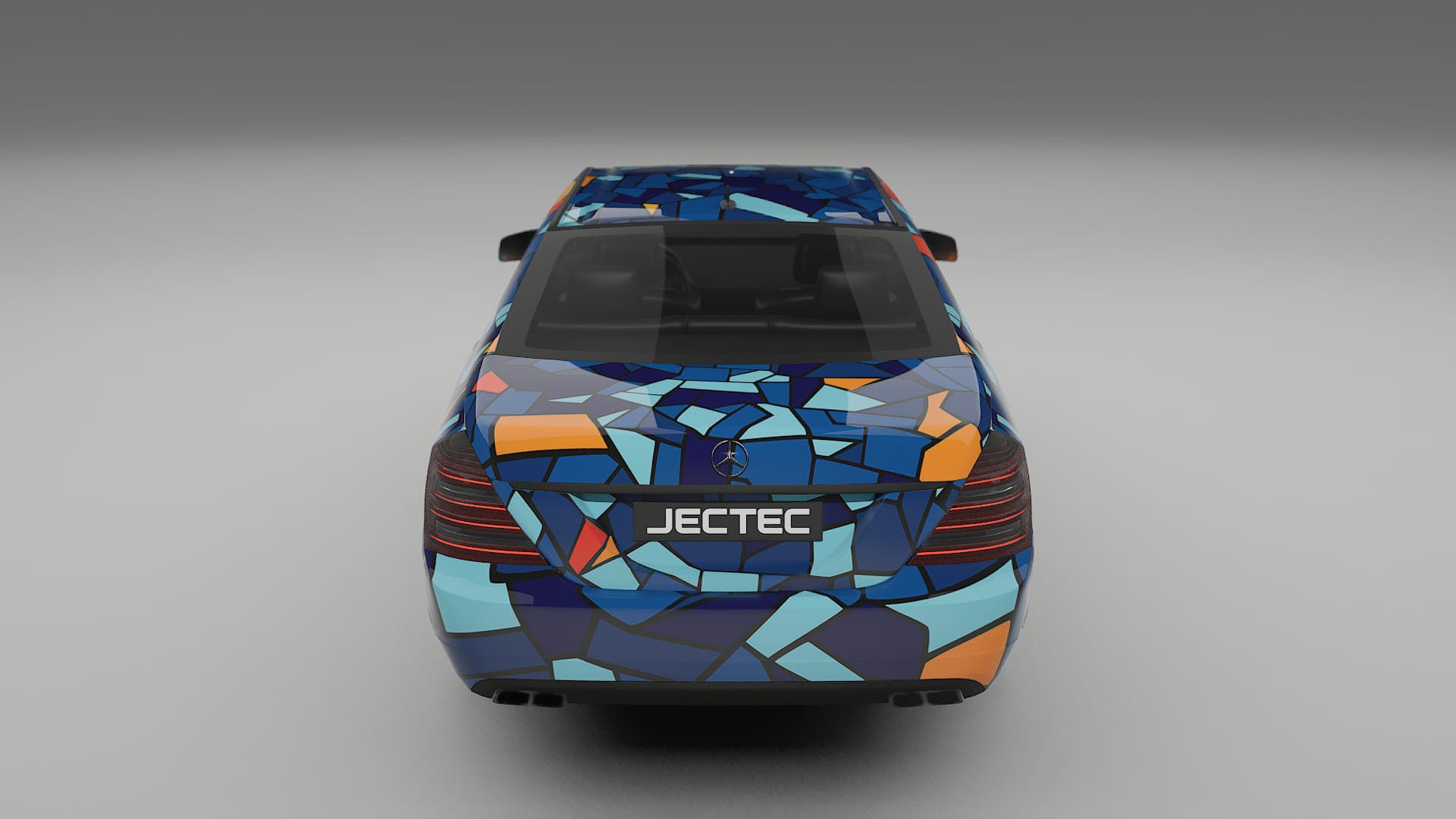 Mercedes S-class W221 facelift LCI BARCELONA – Kit Wrap PPF Personalizzato in Pellicola Poliuretanica Stampabile