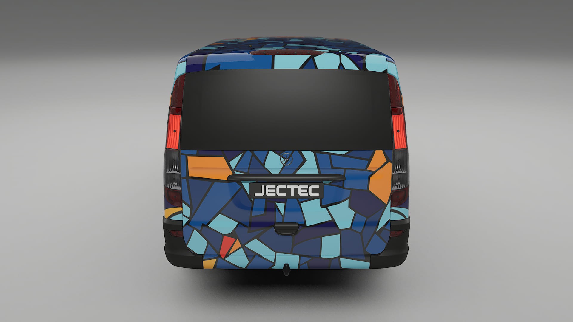 Mercedes Vito Short W639 facelift LCI BARCELONA – Kit Wrap PPF Personalizzato in Pellicola Poliuretanica Stampabile