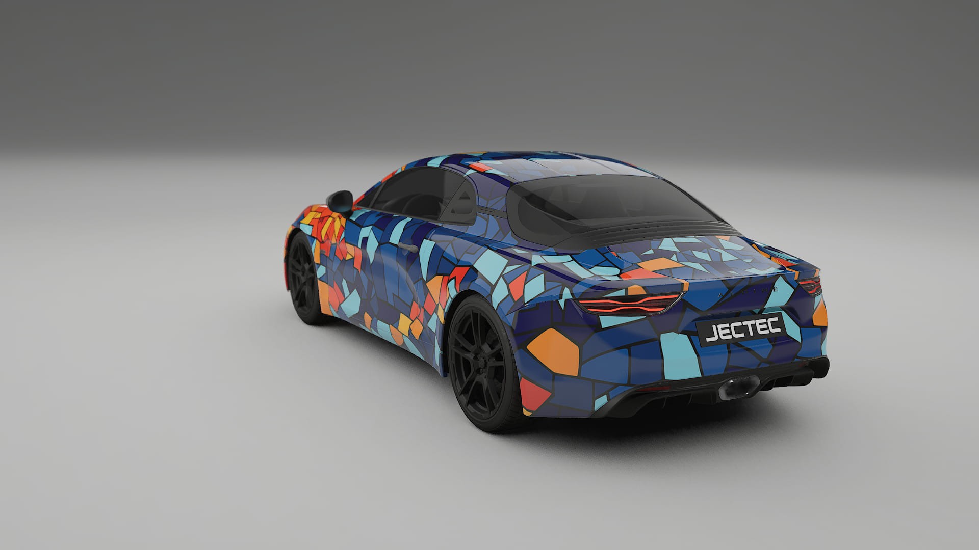 Renault Alpine A110 BARCELONA – Kit Wrap PPF Personalizzato in Pellicola Poliuretanica Stampabile