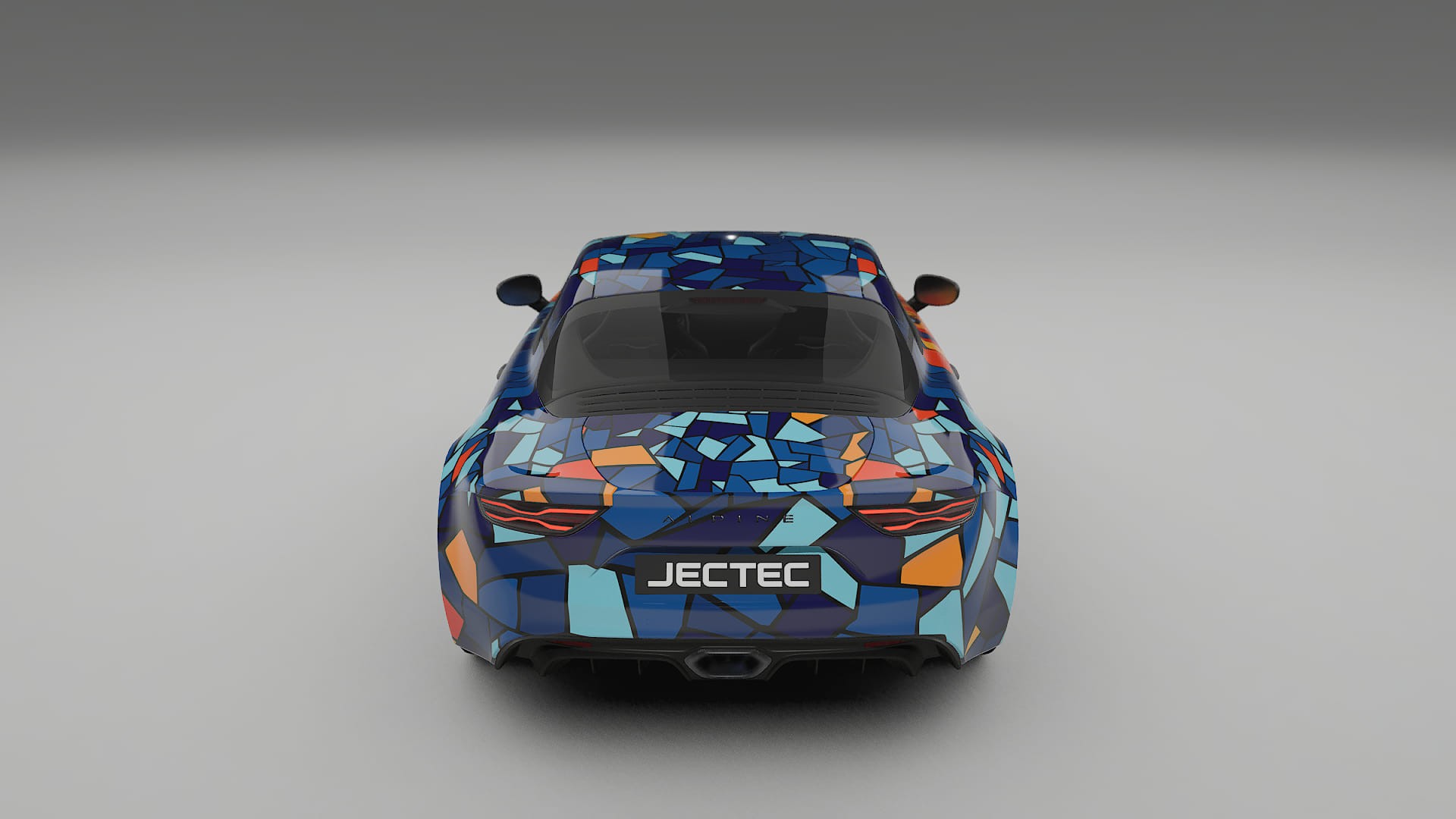 Renault Alpine A110 BARCELONA – Kit Wrap PPF Personalizzato in Pellicola Poliuretanica Stampabile