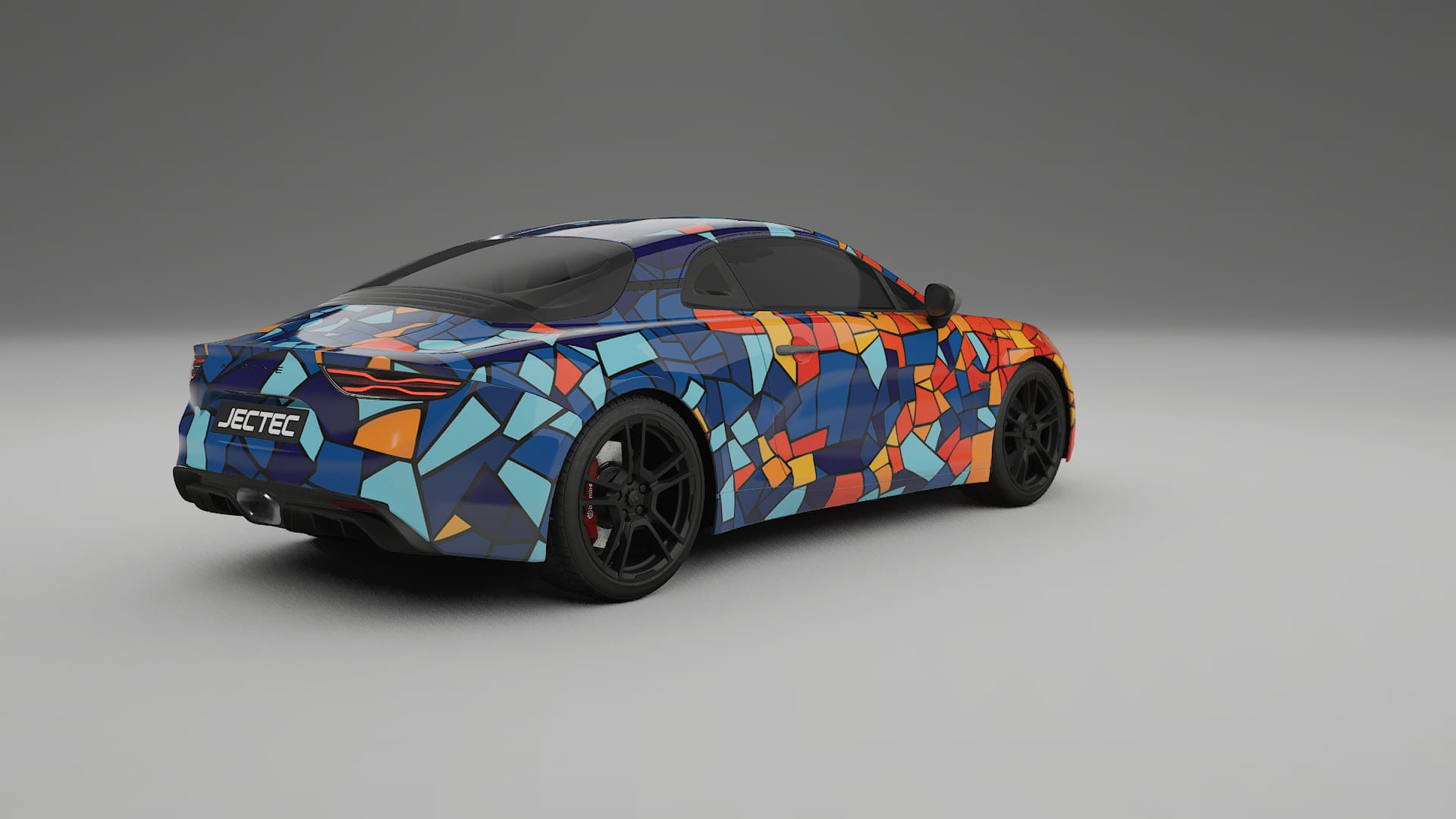 Renault Alpine A110 BARCELONA – Kit Wrap PPF Personalizzato in Pellicola Poliuretanica Stampabile