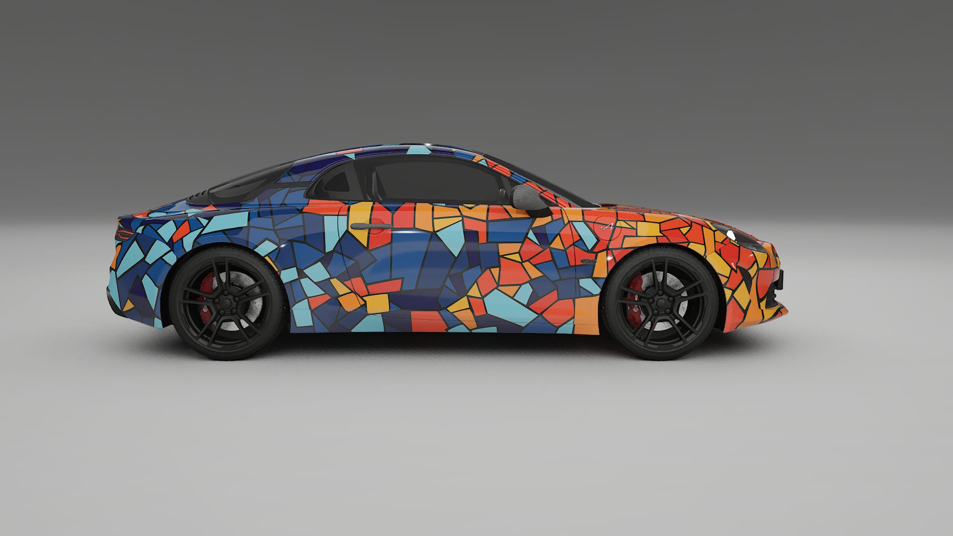 Renault Alpine A110 BARCELONA – Kit Wrap PPF Personalizzato in Pellicola Poliuretanica Stampabile