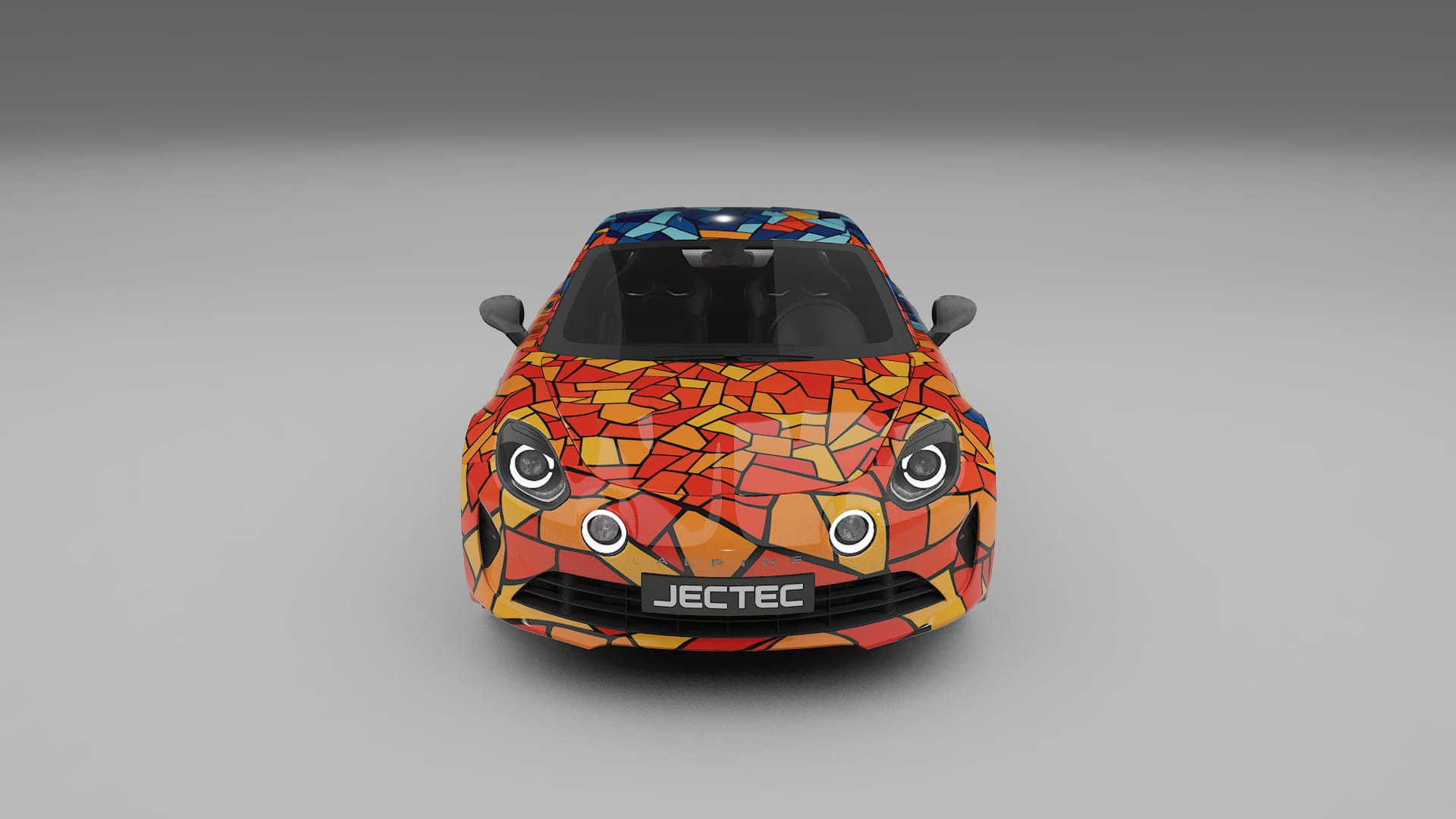 Renault Alpine A110 BARCELONA – Kit Wrap PPF Personalizzato in Pellicola Poliuretanica Stampabile