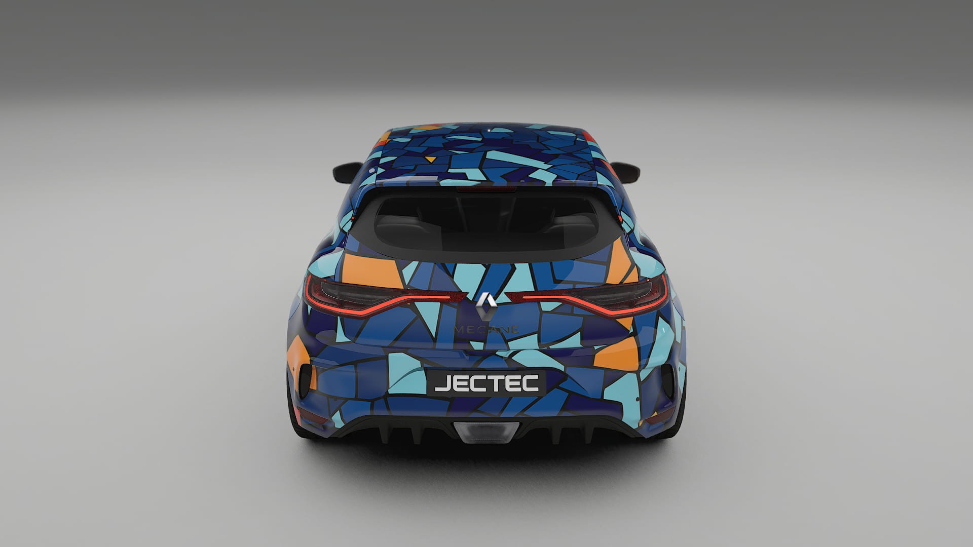 Renault Megane RS IV BARCELONA – Kit Wrap PPF Personalizzato in Pellicola Poliuretanica Stampabile