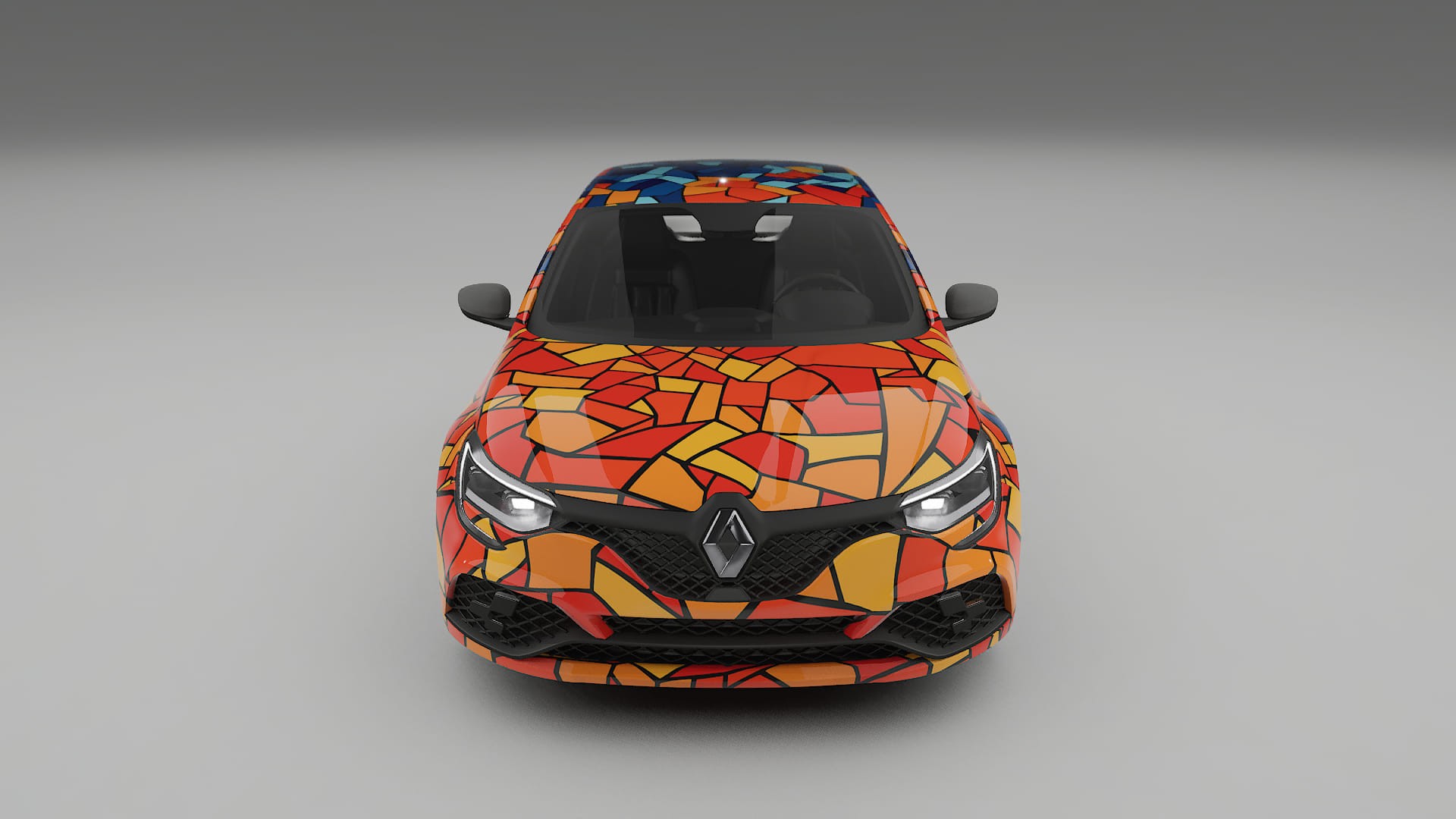 Renault Megane RS IV BARCELONA – Kit Wrap PPF Personalizzato in Pellicola Poliuretanica Stampabile
