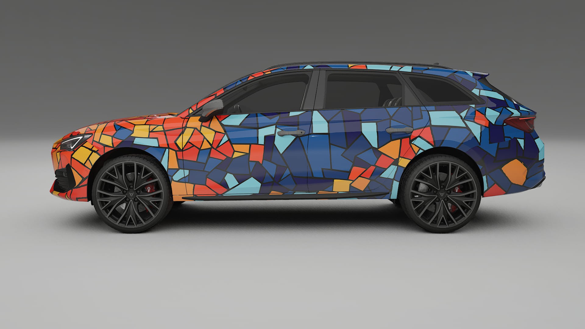 Seat Leon Cupra KL BARCELONA – Kit Wrap PPF Personalizzato in Pellicola Poliuretanica Stampabile