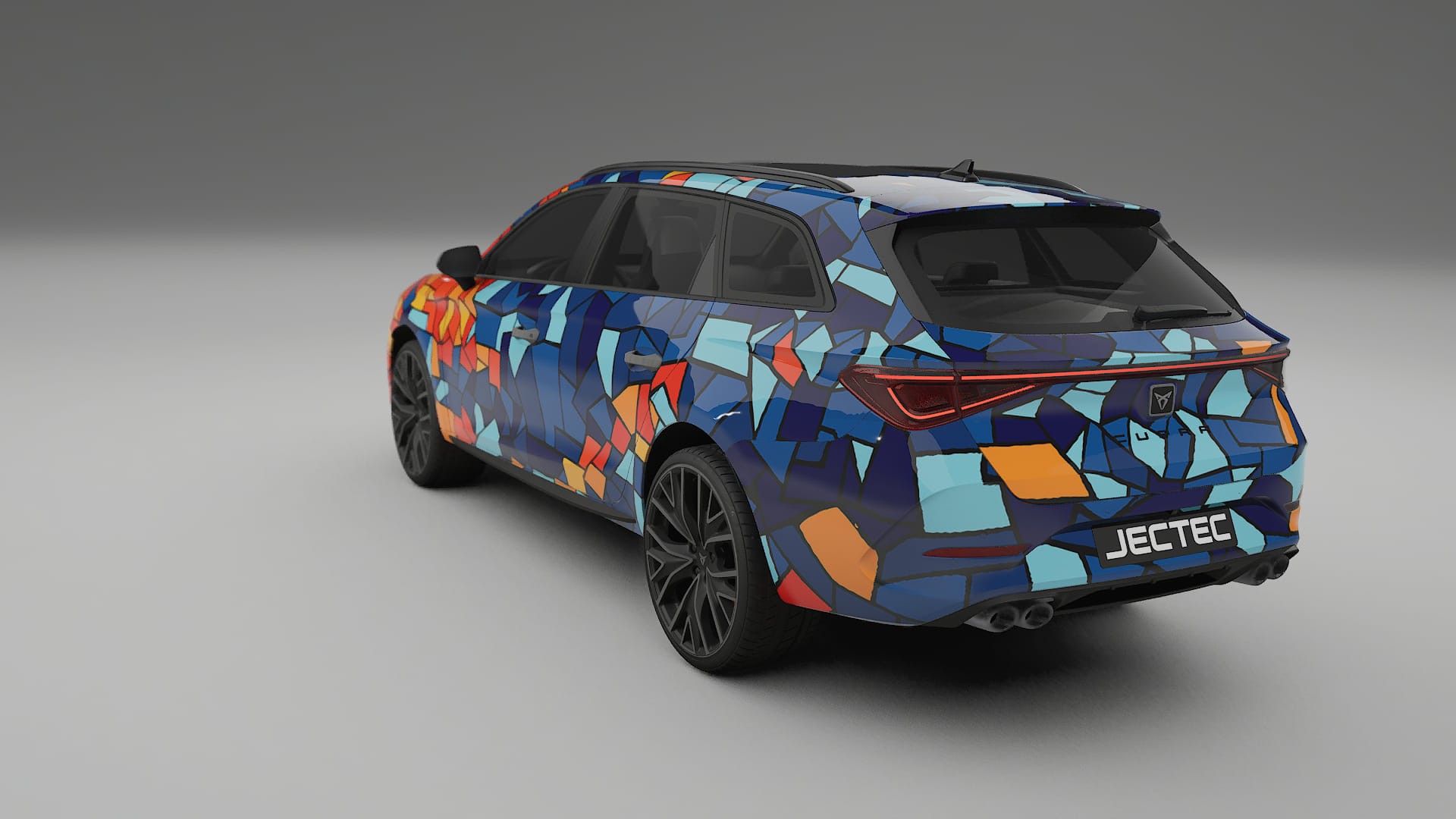 Seat Leon Cupra KL BARCELONA – Kit Wrap PPF Personalizzato in Pellicola Poliuretanica Stampabile