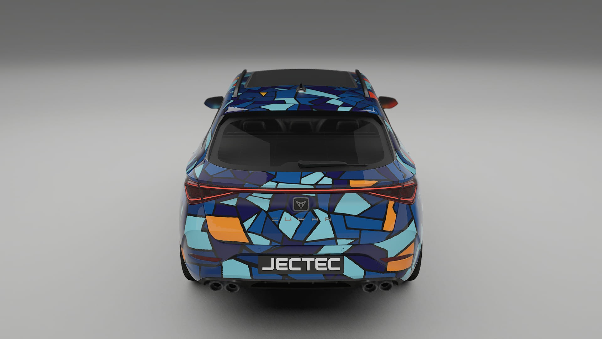 Seat Leon Cupra KL BARCELONA – Kit Wrap PPF Personalizzato in Pellicola Poliuretanica Stampabile