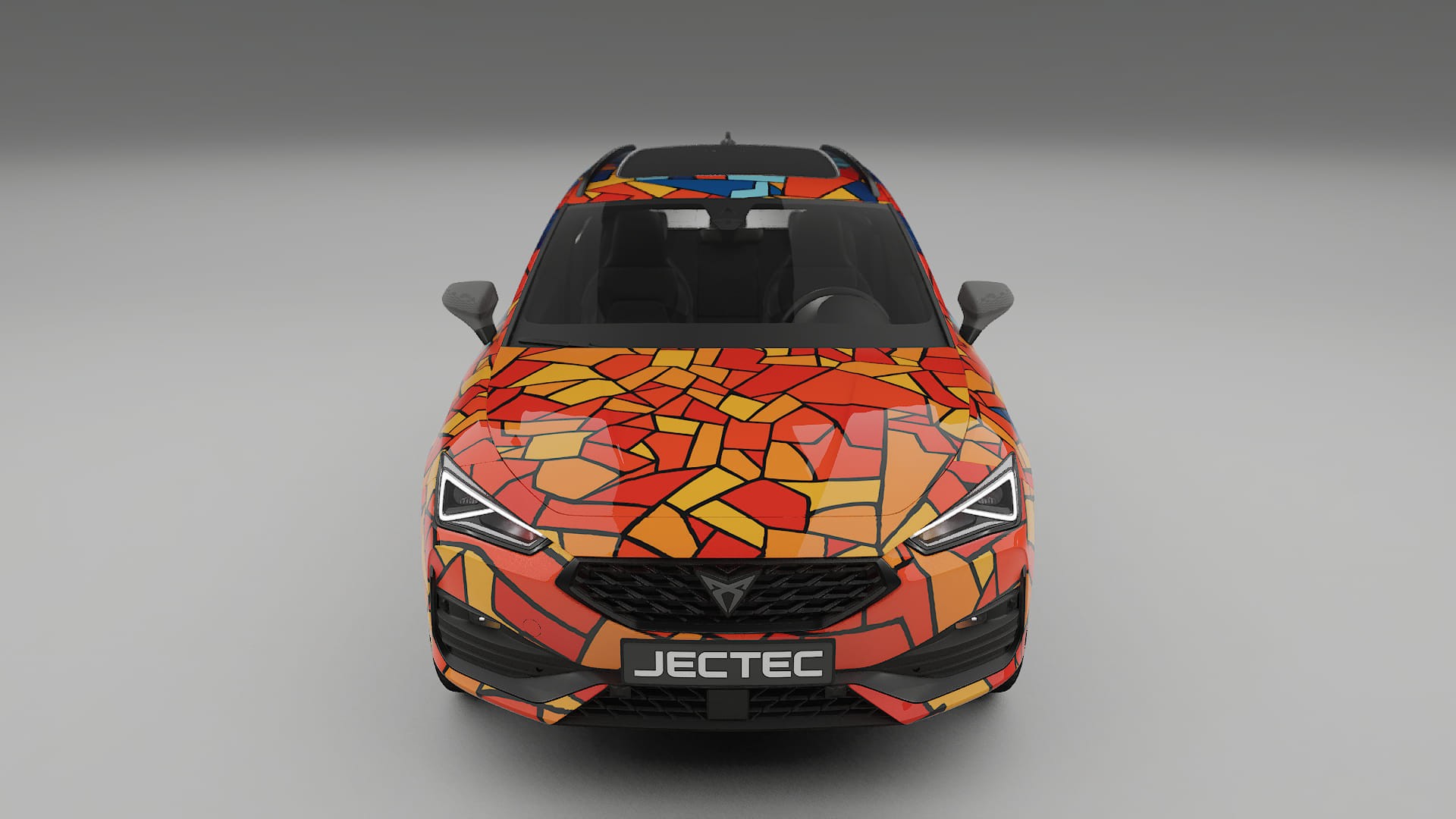 Seat Leon Cupra KL BARCELONA – Kit Wrap PPF Personalizzato in Pellicola Poliuretanica Stampabile