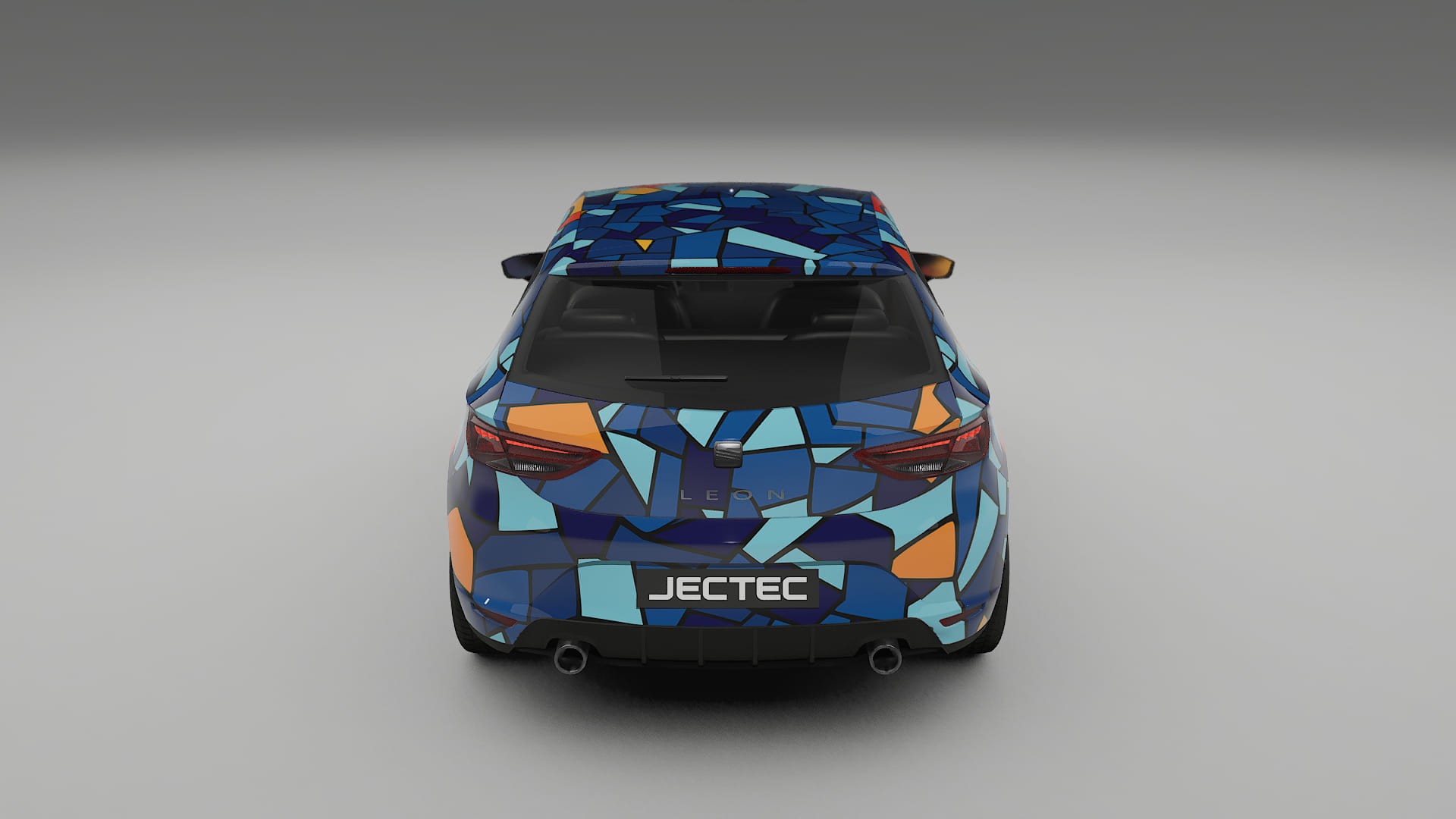 Seat Leon FR 5F BARCELONA – Kit Wrap PPF Personalizzato in Pellicola Poliuretanica Stampabile