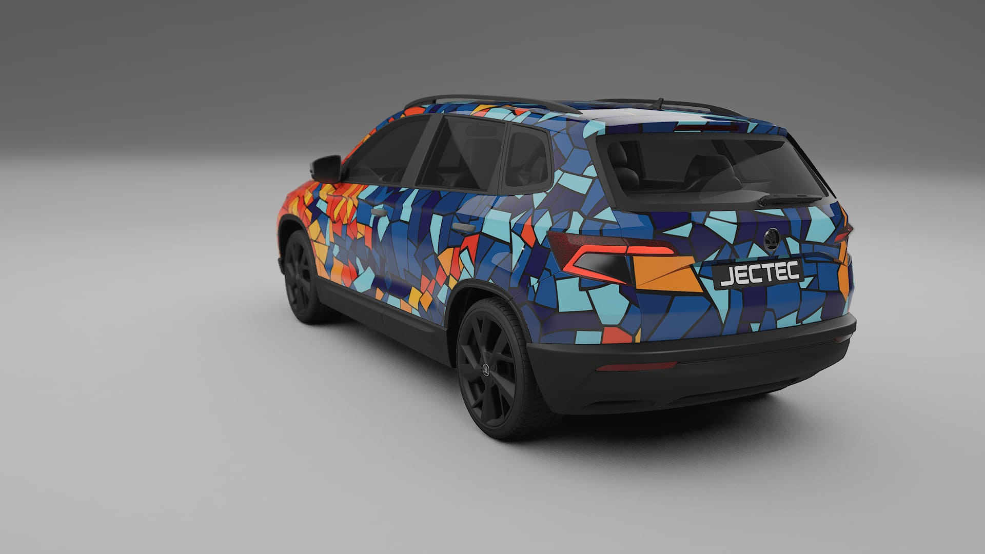 Škoda Karoq NU7 BARCELONA – Kit Wrap PPF Personalizzato in Pellicola Poliuretanica Stampabile
