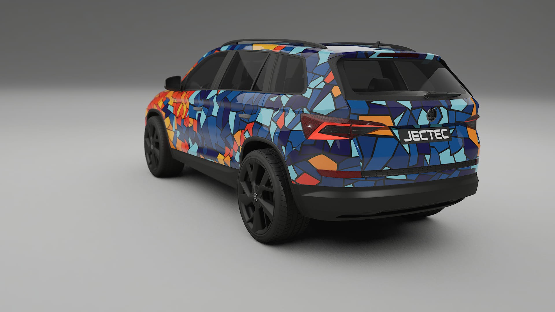 Škoda Kodiaq NS7 BARCELONA – Kit Wrap PPF Personalizzato in Pellicola Poliuretanica Stampabile