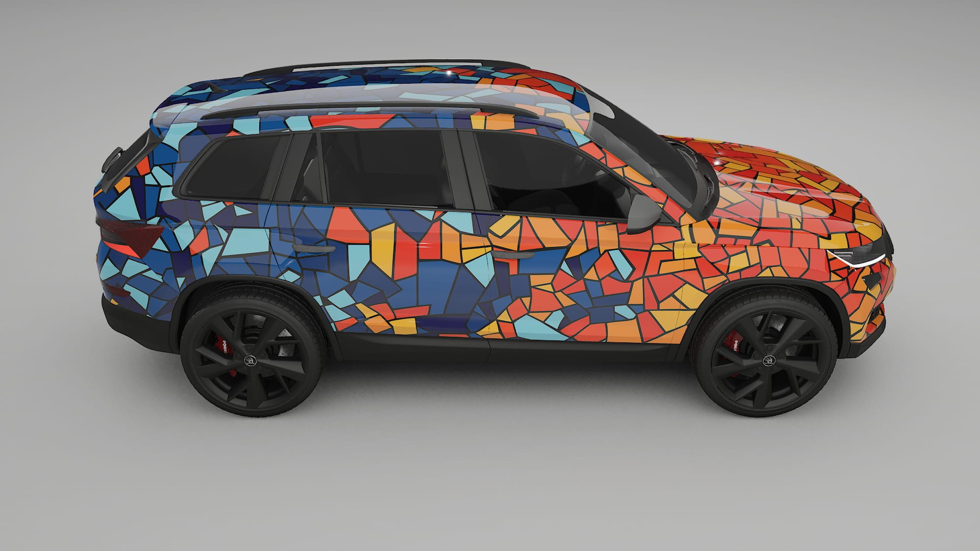 Škoda Kodiaq NS7 BARCELONA – Kit Wrap PPF Personalizzato in Pellicola Poliuretanica Stampabile