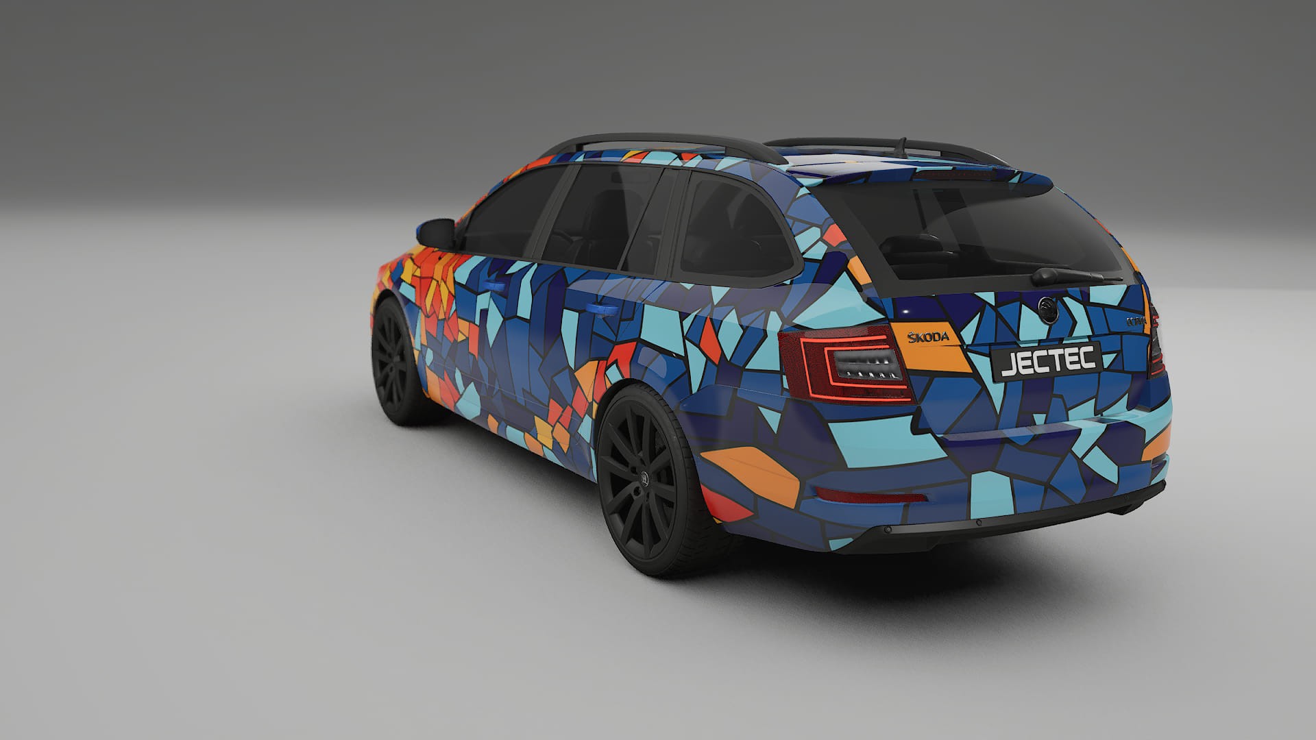 Škoda Octavia combi 5E BARCELONA – Kit Wrap PPF Personalizzato in Pellicola Poliuretanica Stampabile