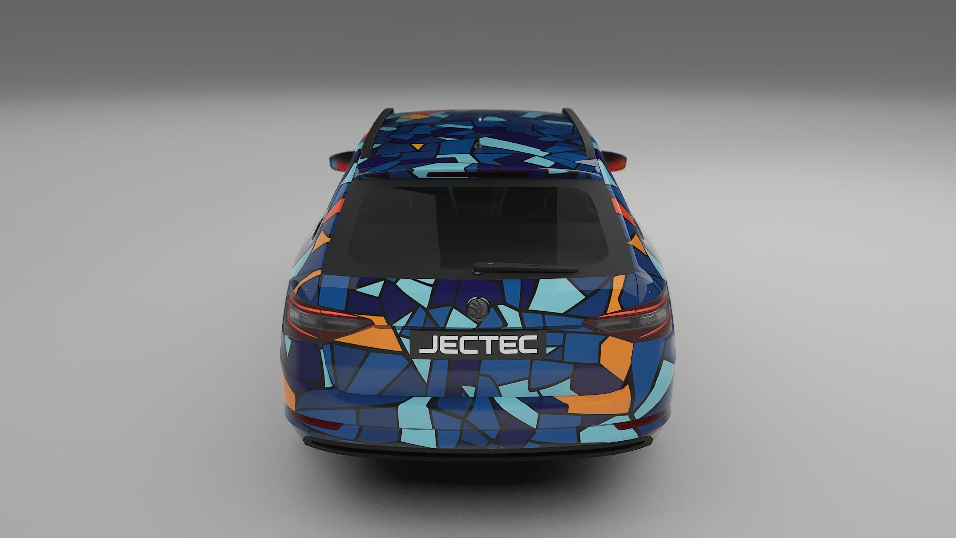 Škoda Superb B8 BARCELONA – Kit Wrap PPF Personalizzato in Pellicola Poliuretanica Stampabile