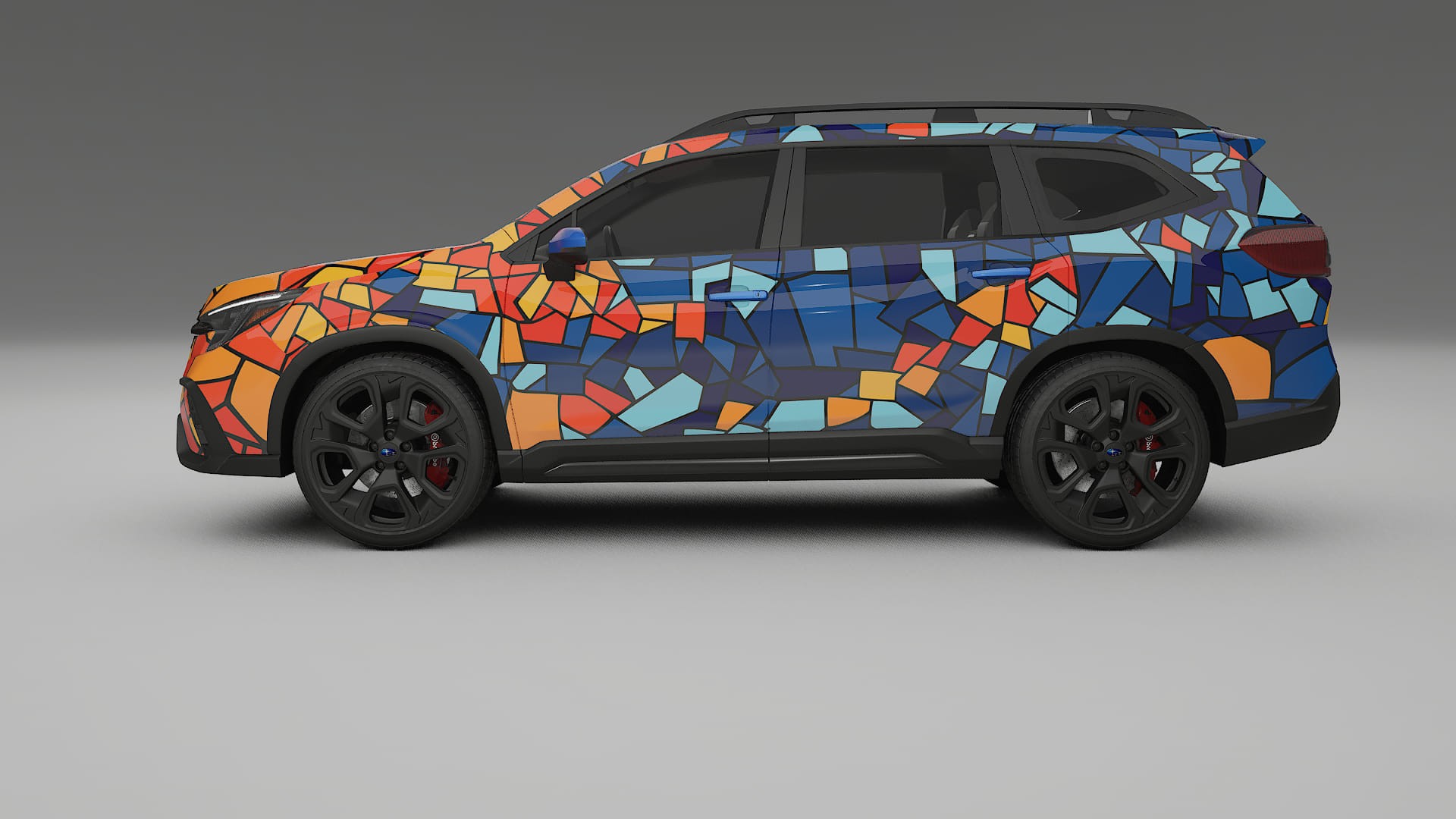 Subaru Ascent BT facelift LCI BARCELONA – Kit Wrap PPF Personalizzato in Pellicola Poliuretanica Stampabile
