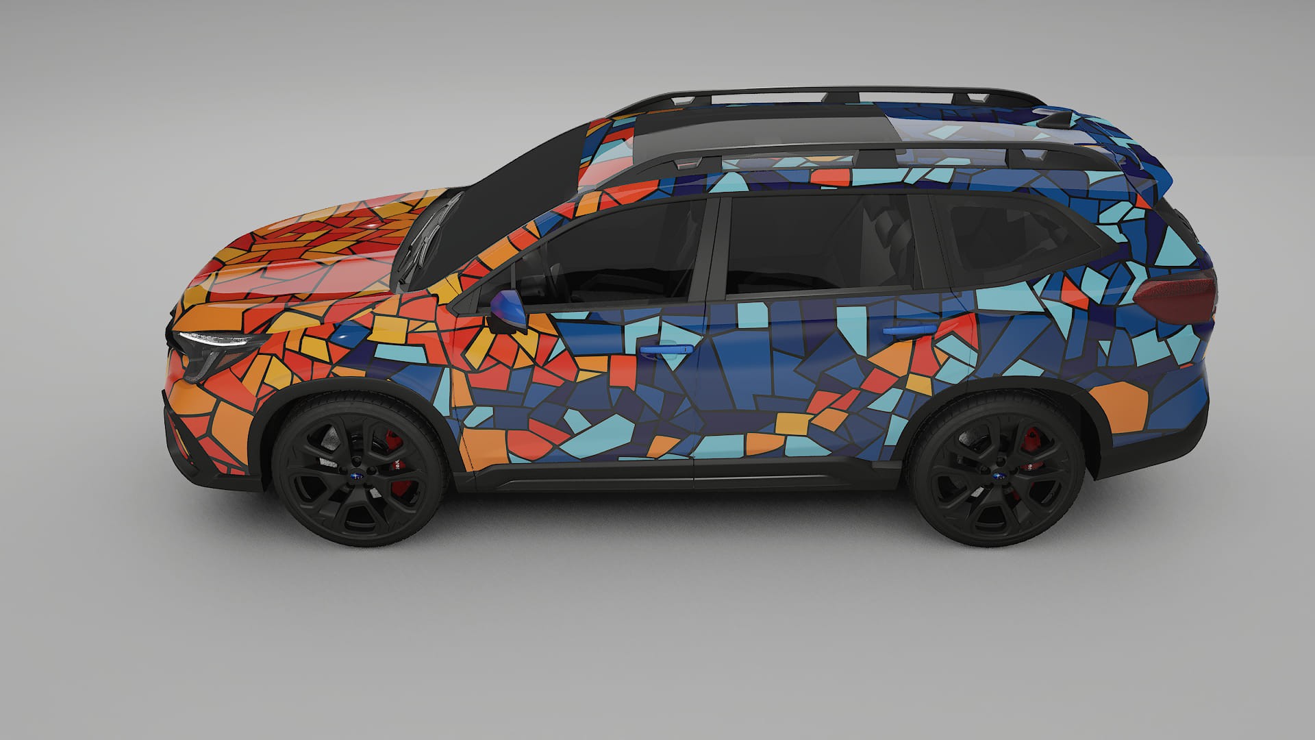Subaru Ascent BT facelift LCI BARCELONA – Kit Wrap PPF Personalizzato in Pellicola Poliuretanica Stampabile