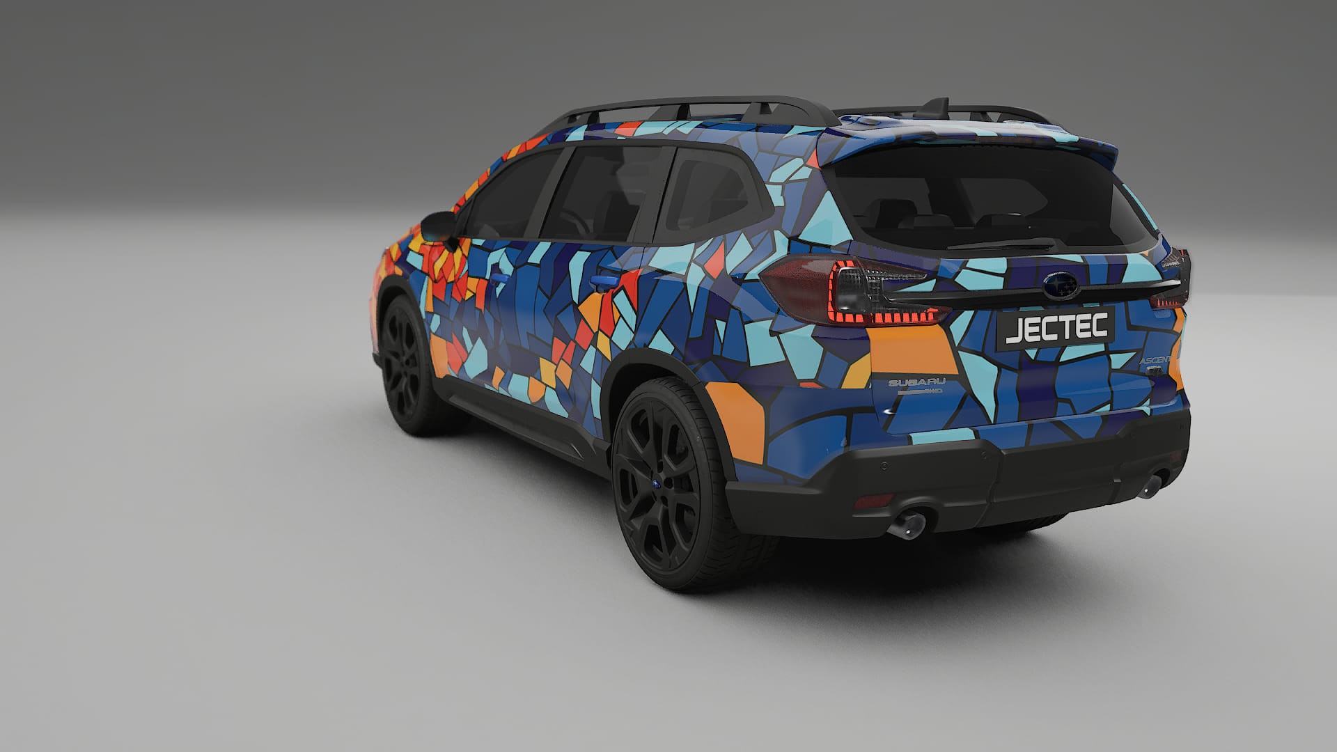 Subaru Ascent BT facelift LCI BARCELONA – Kit Wrap PPF Personalizzato in Pellicola Poliuretanica Stampabile