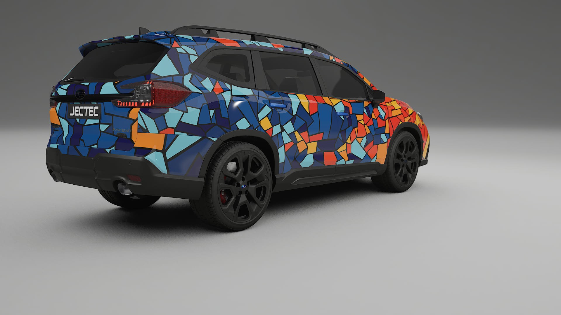 Subaru Ascent BT facelift LCI BARCELONA – Kit Wrap PPF Personalizzato in Pellicola Poliuretanica Stampabile