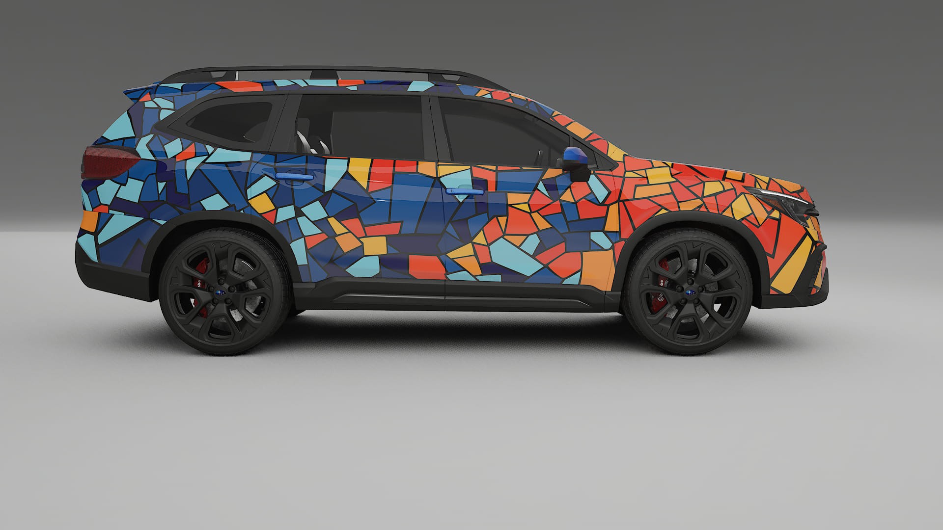Subaru Ascent BT facelift LCI BARCELONA – Kit Wrap PPF Personalizzato in Pellicola Poliuretanica Stampabile