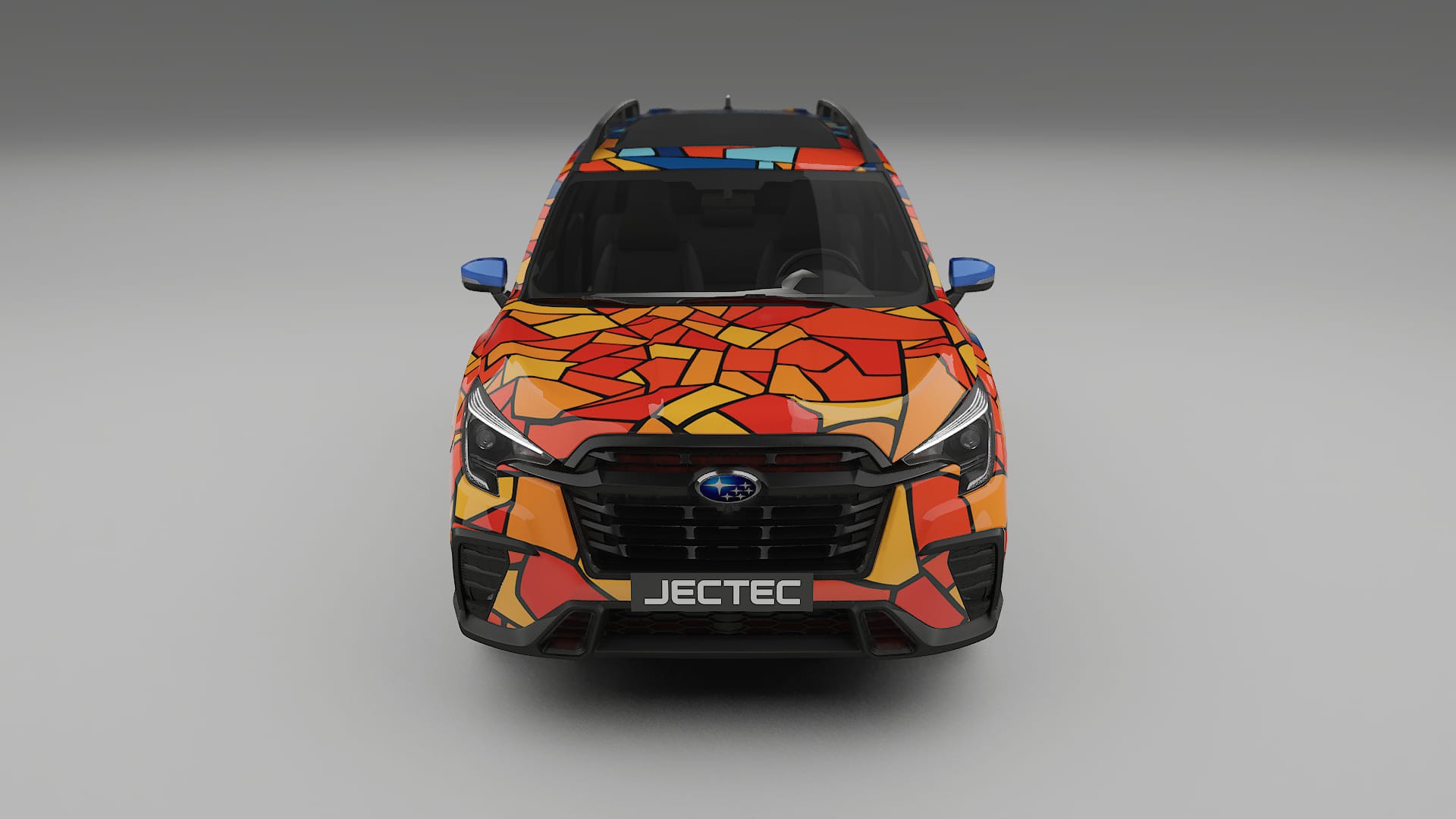 Subaru Ascent BT facelift LCI BARCELONA – Kit Wrap PPF Personalizzato in Pellicola Poliuretanica Stampabile
