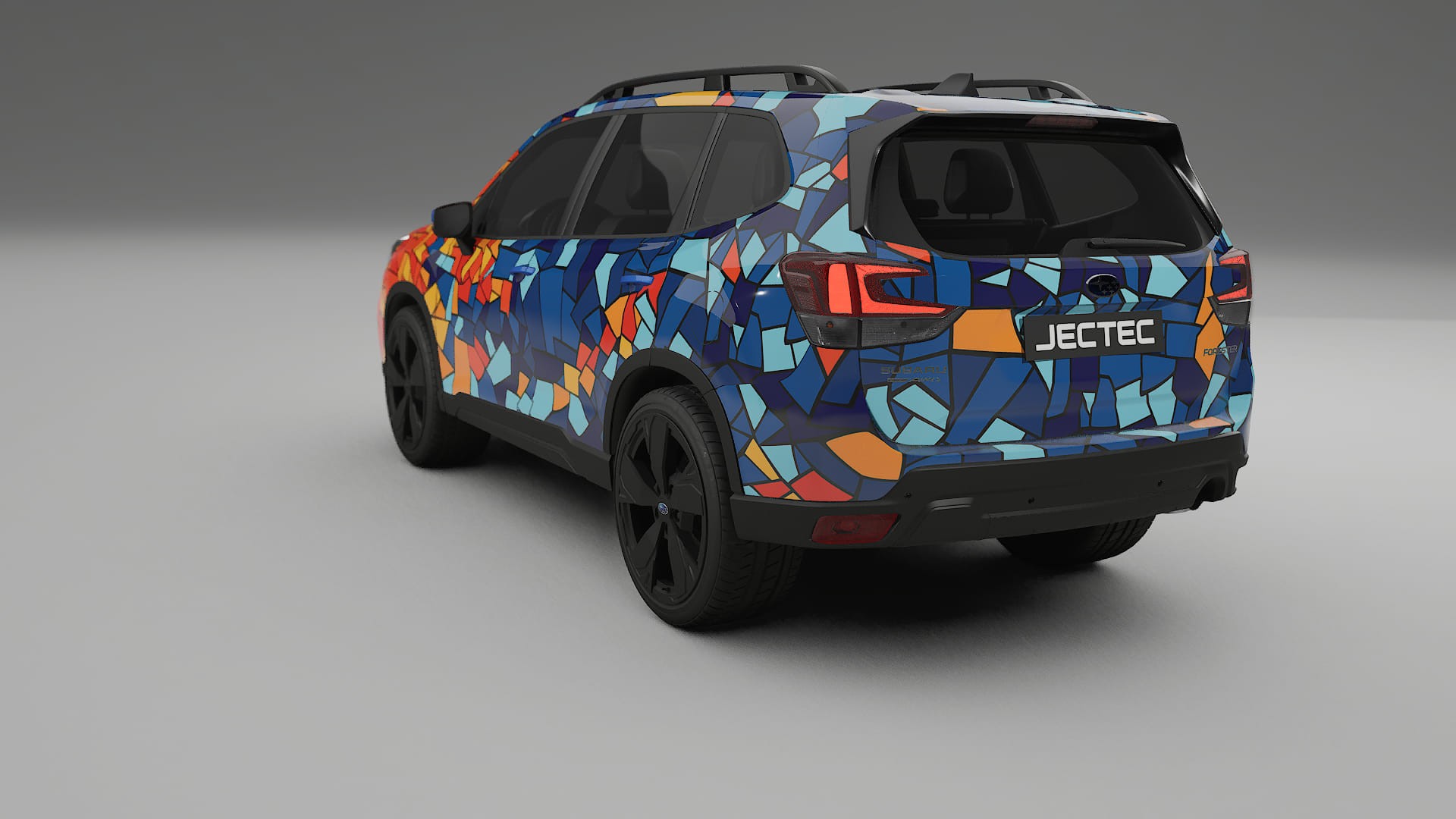 Subaru Forester V SK facelift LCI BARCELONA – Kit Wrap PPF Personalizzato in Pellicola Poliuretanica Stampabile