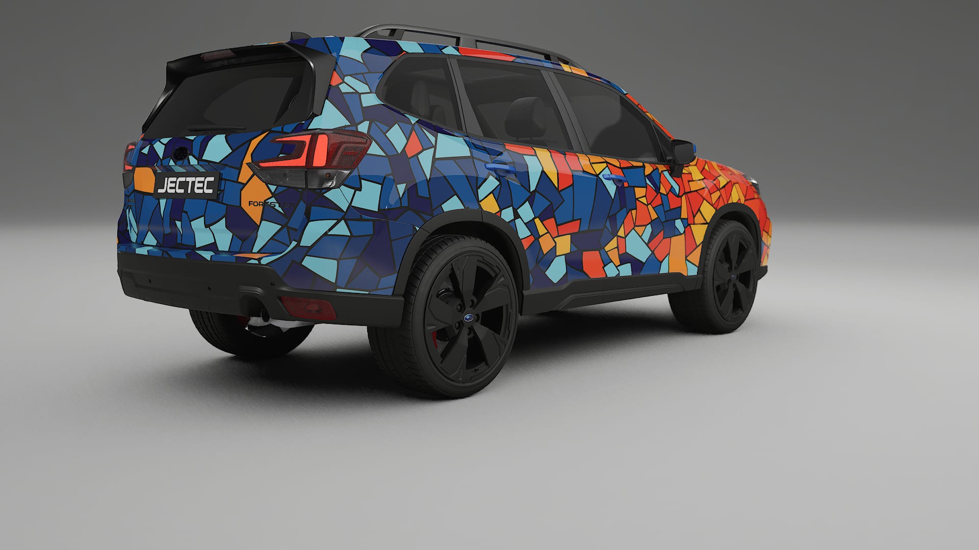 Subaru Forester V SK facelift LCI BARCELONA – Kit Wrap PPF Personalizzato in Pellicola Poliuretanica Stampabile