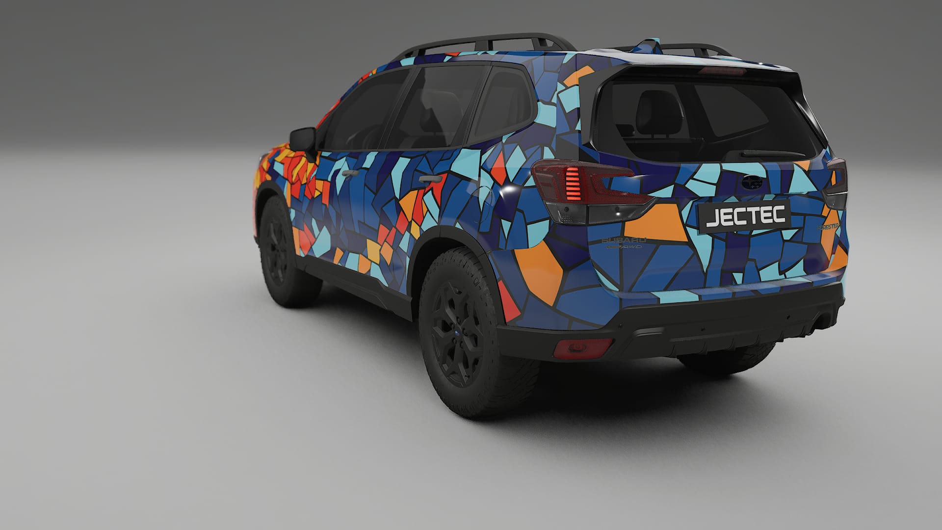 Subaru Forester V SK prefacelift pre-LCI BARCELONA – Kit Wrap PPF Personalizzato in Pellicola Poliuretanica Stampabile