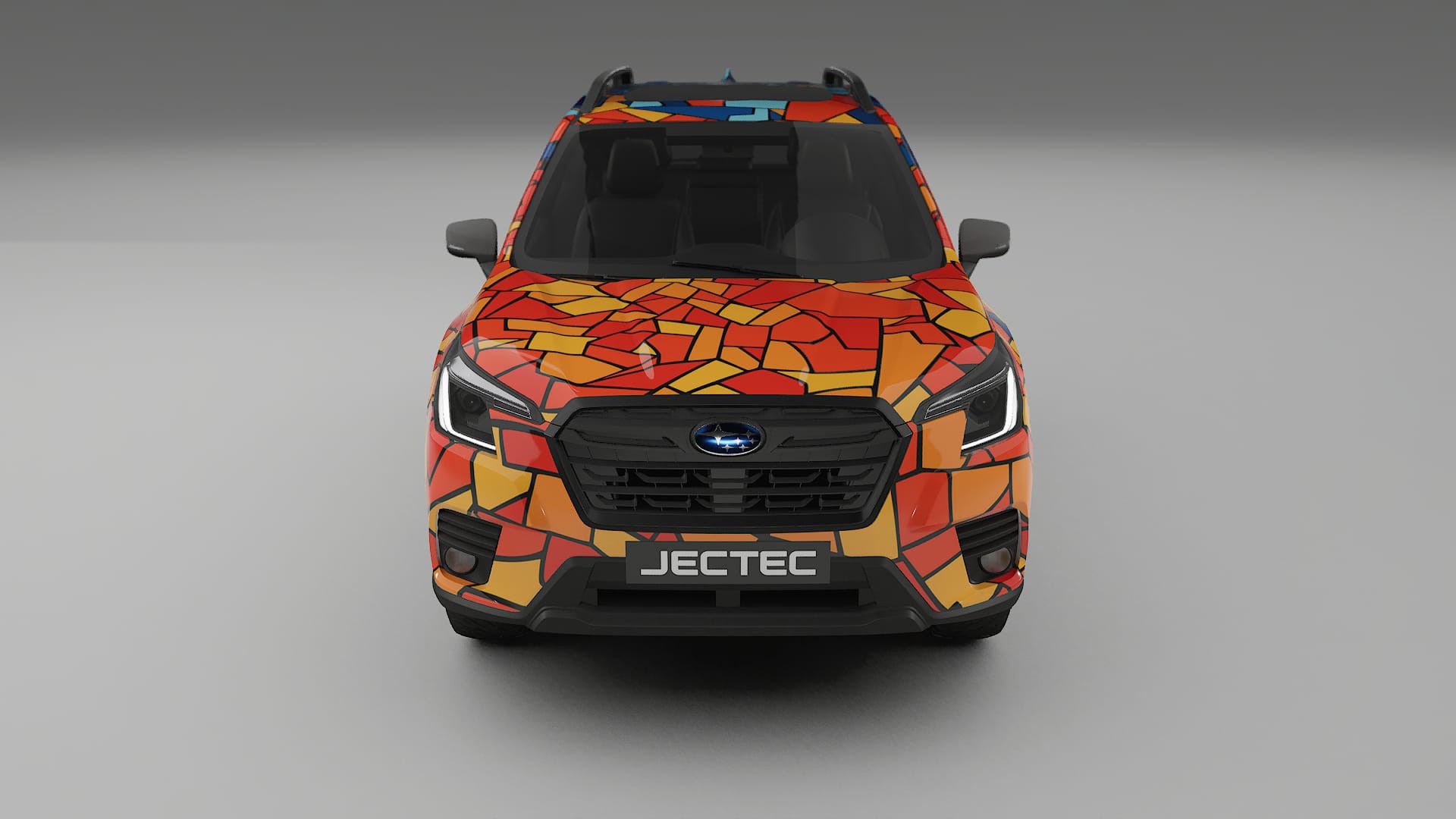 Subaru Forester V SK prefacelift pre-LCI BARCELONA – Kit Wrap PPF Personalizzato in Pellicola Poliuretanica Stampabile