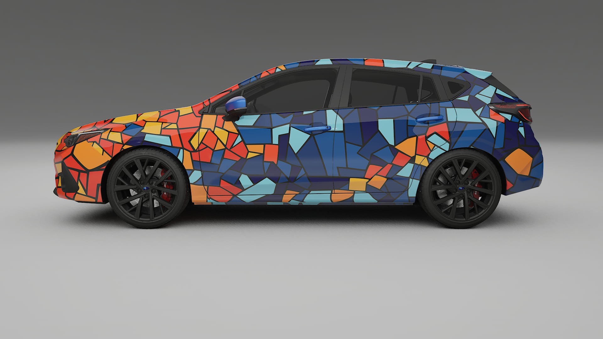 Subaru Impreza GU BARCELONA – Kit Wrap PPF Personalizzato in Pellicola Poliuretanica Stampabile